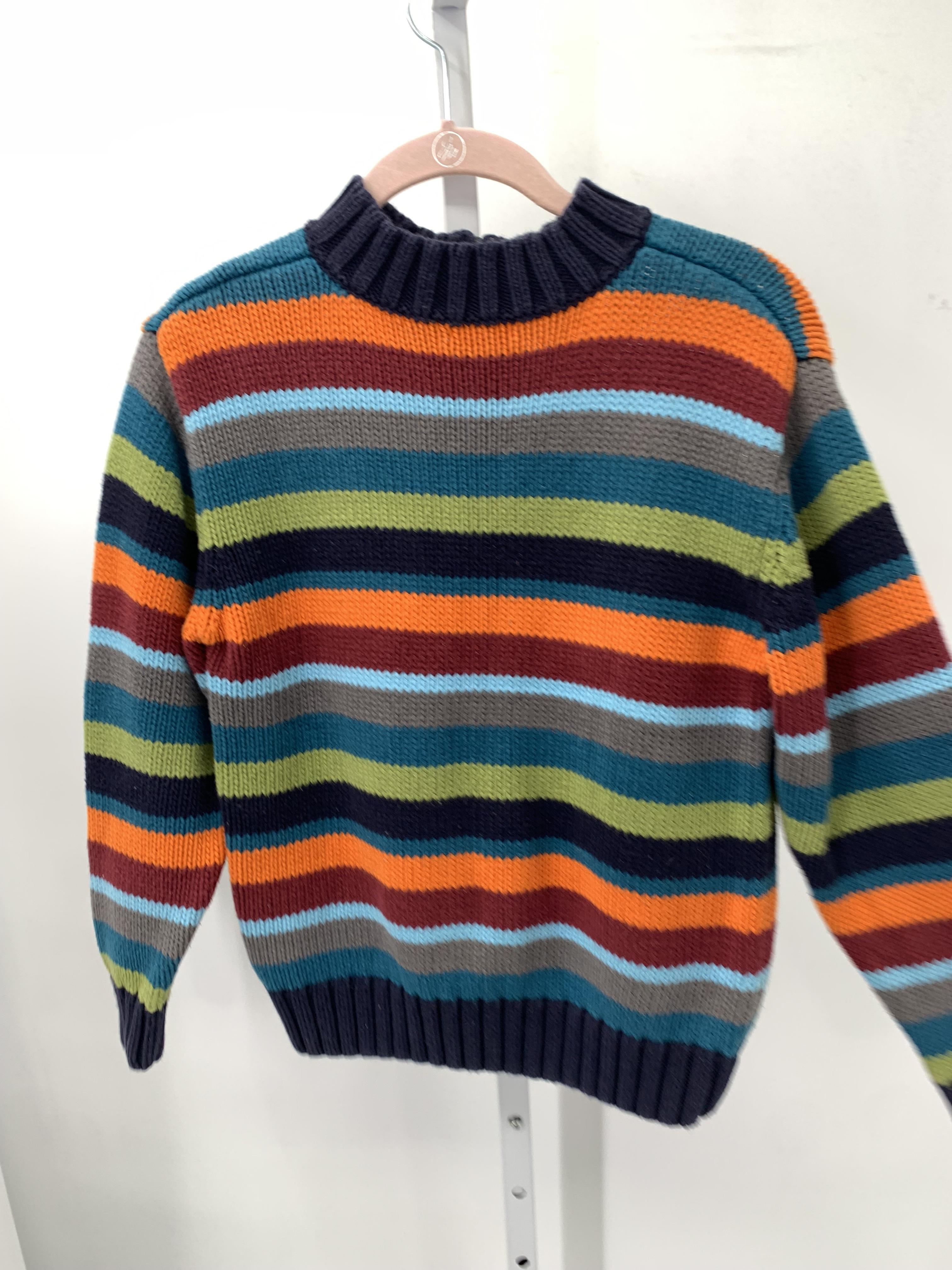 STRIPES PARTIAL ZIP