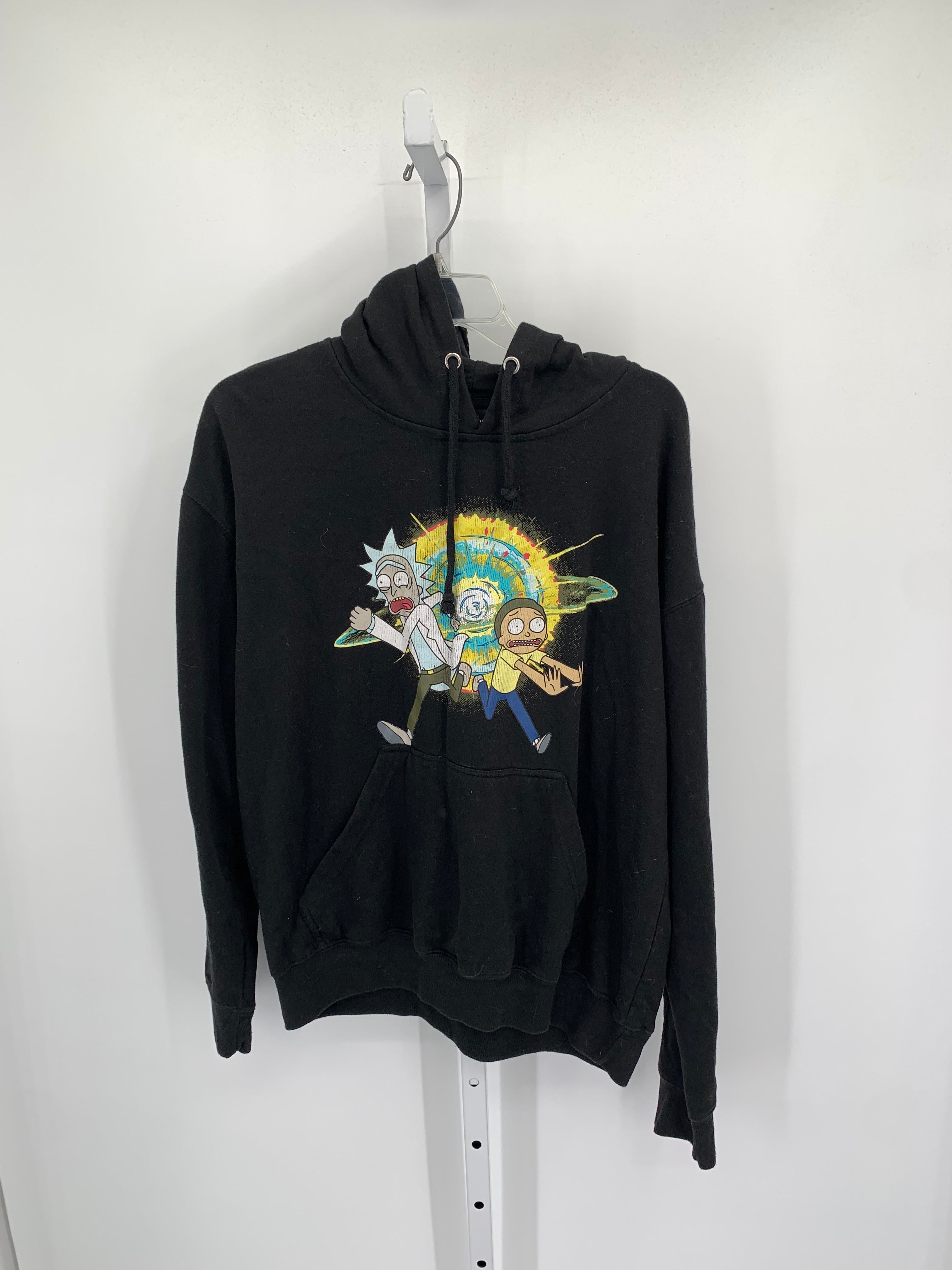 RICK & MORTY GRAPHIC HOODIE.