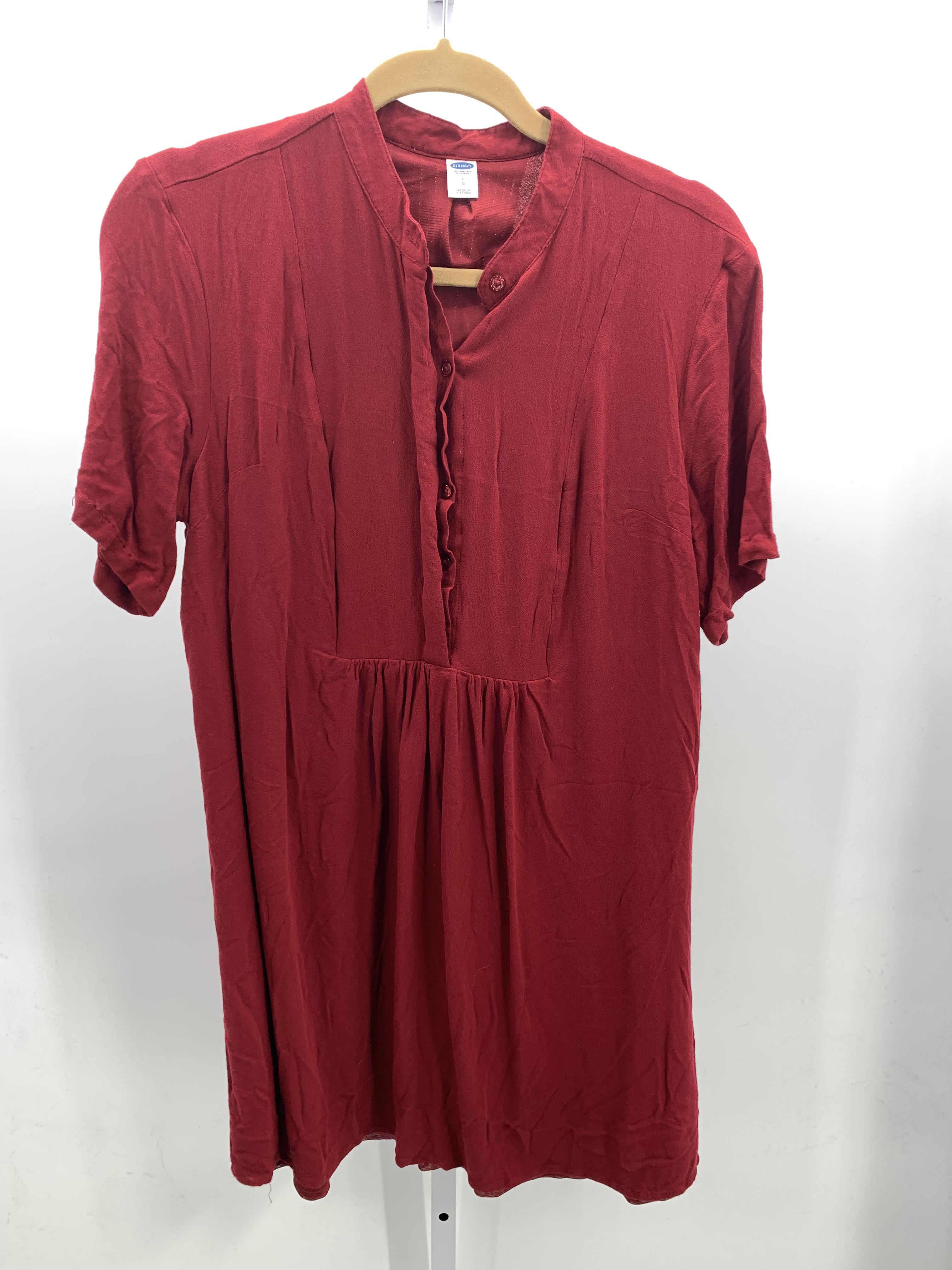 Old Navy Size Large Misses Short Sleeve Dress