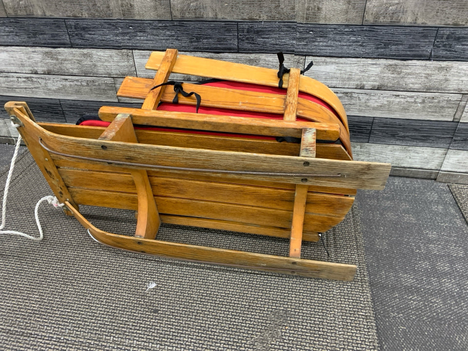 LL BEAN KIDDIE SLED.