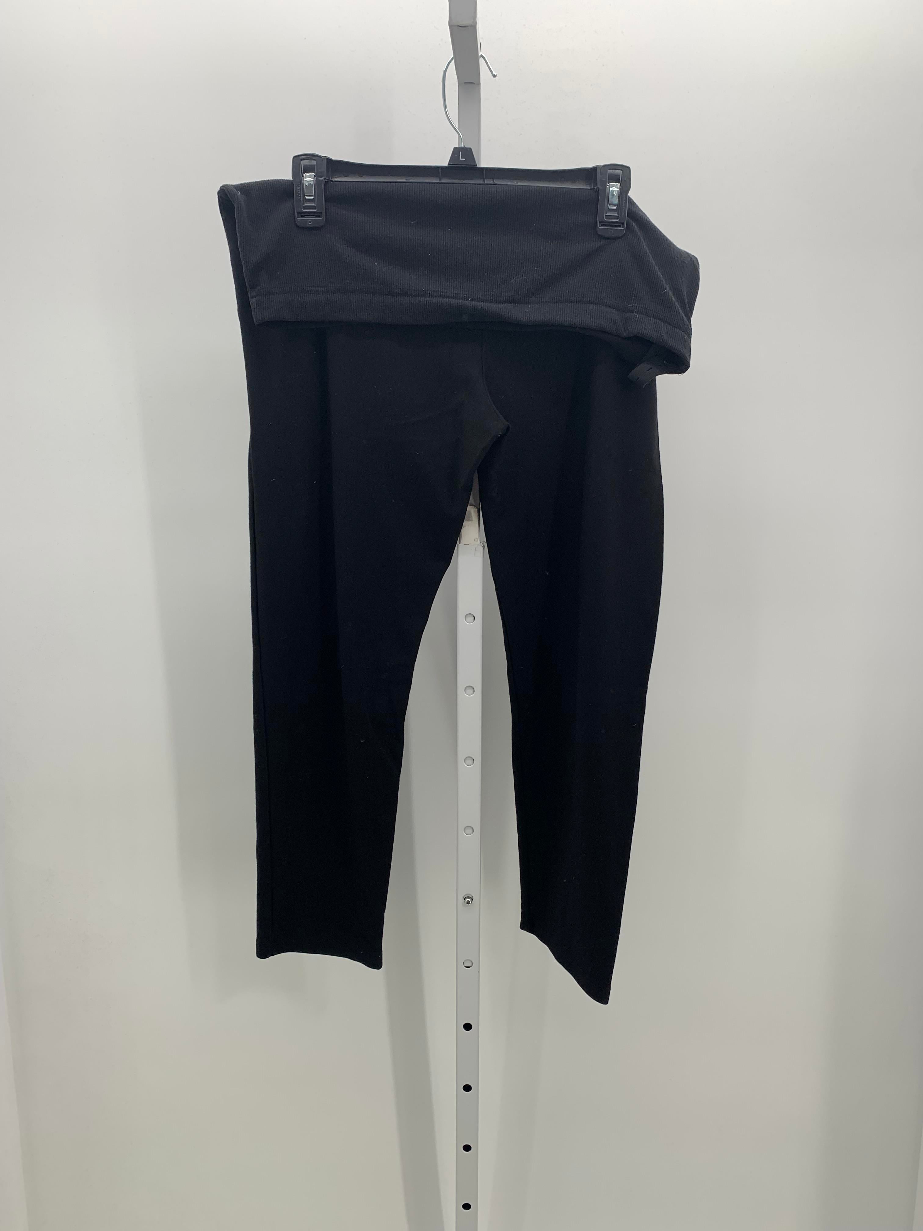 Black Size Medium Maternity Pants