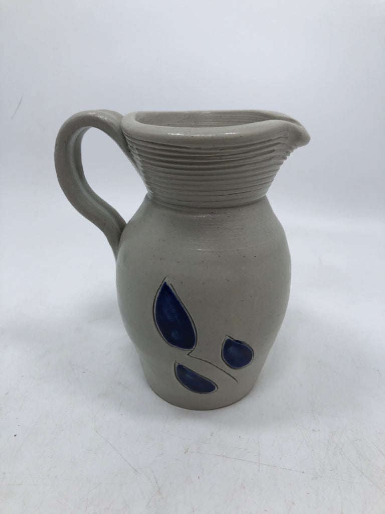 SALT GLAZE SMALL PITCHER.