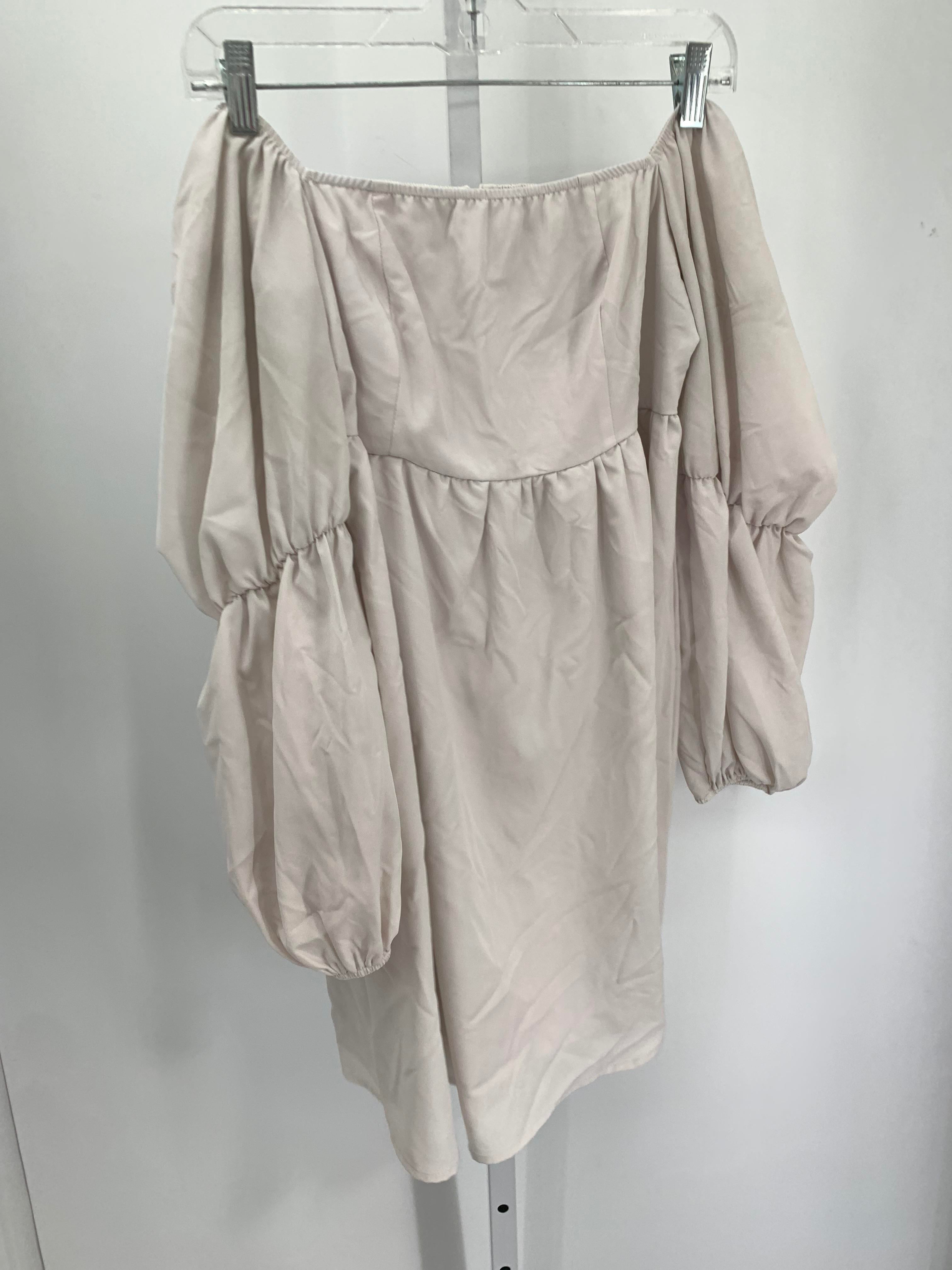 Size Large Misses Long Sleeve Dress