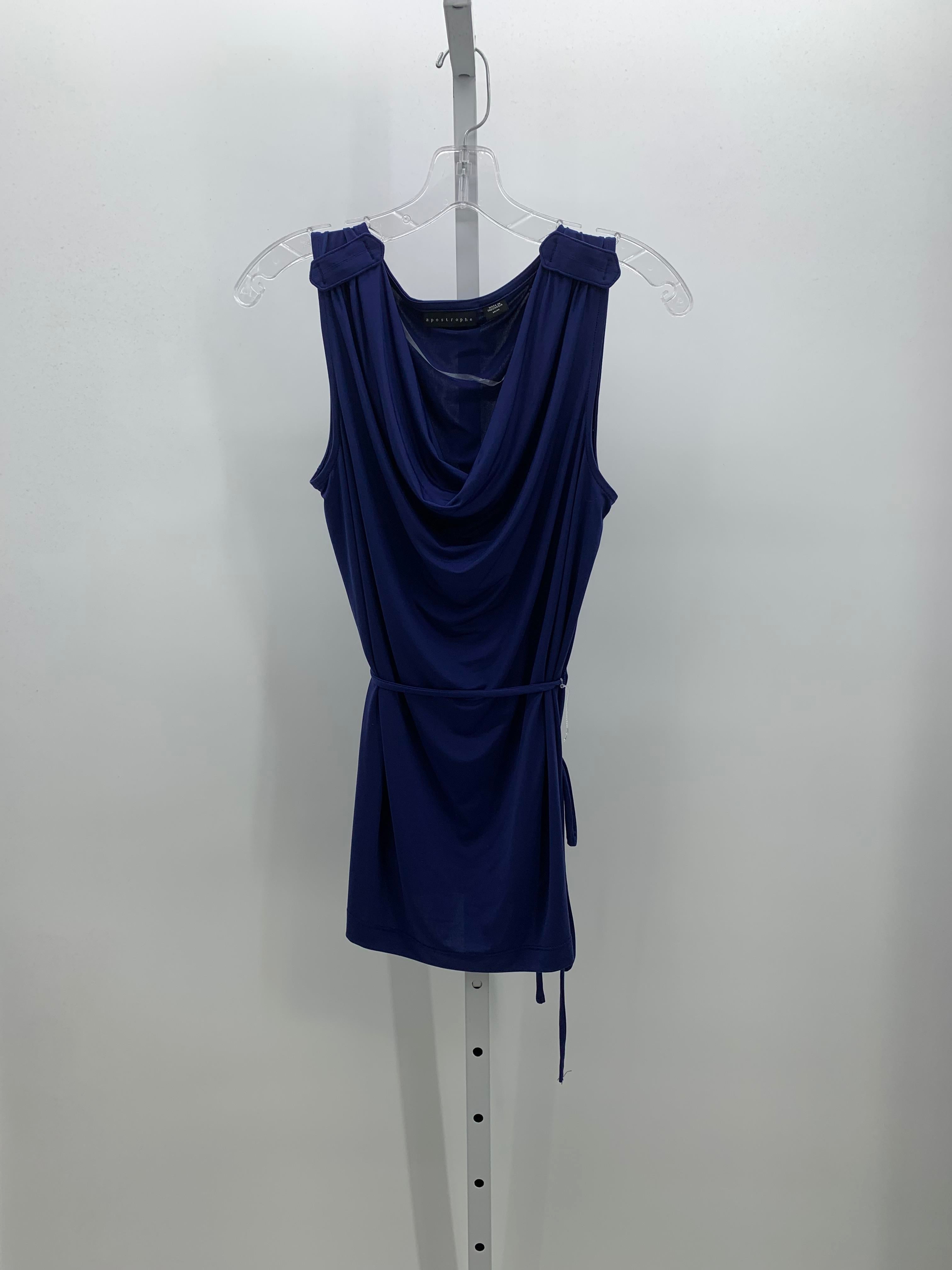 Apostrophe Size Medium Misses Sleeveless Shirt
