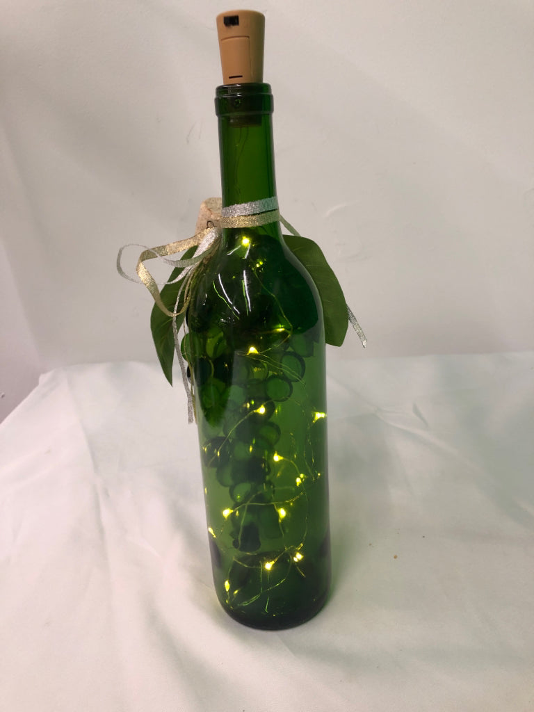 LIGHT UP WINE BOTTLE GRAPE JEWELS.