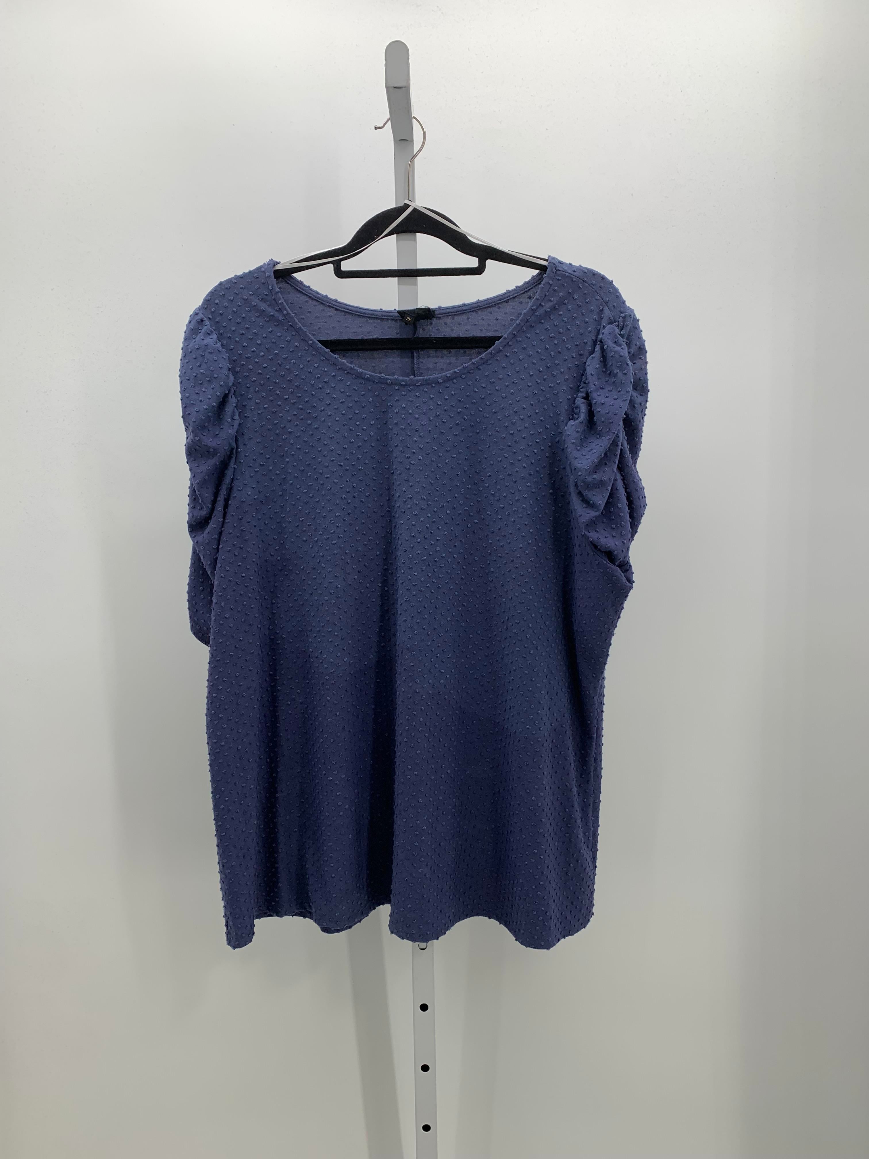 W5 Size 2X Womens Short Sleeve Shirt