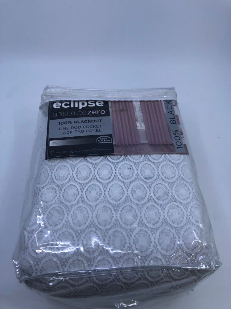 NIP ECLIPSE LACE BLACK OUT CURTAIN PANEL.