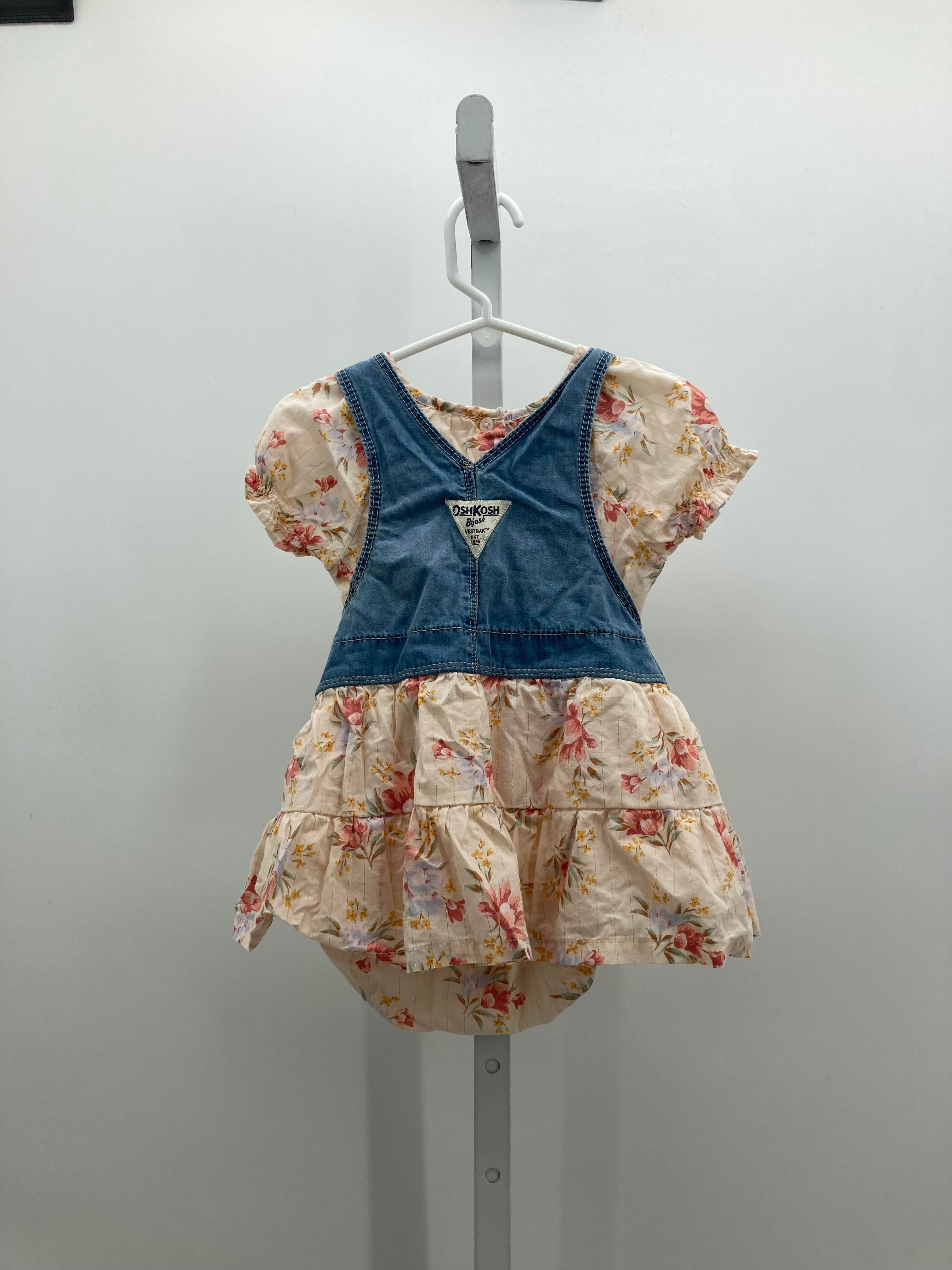 Osh Kosh Size 12 Months Girls Short Sleeve Dress