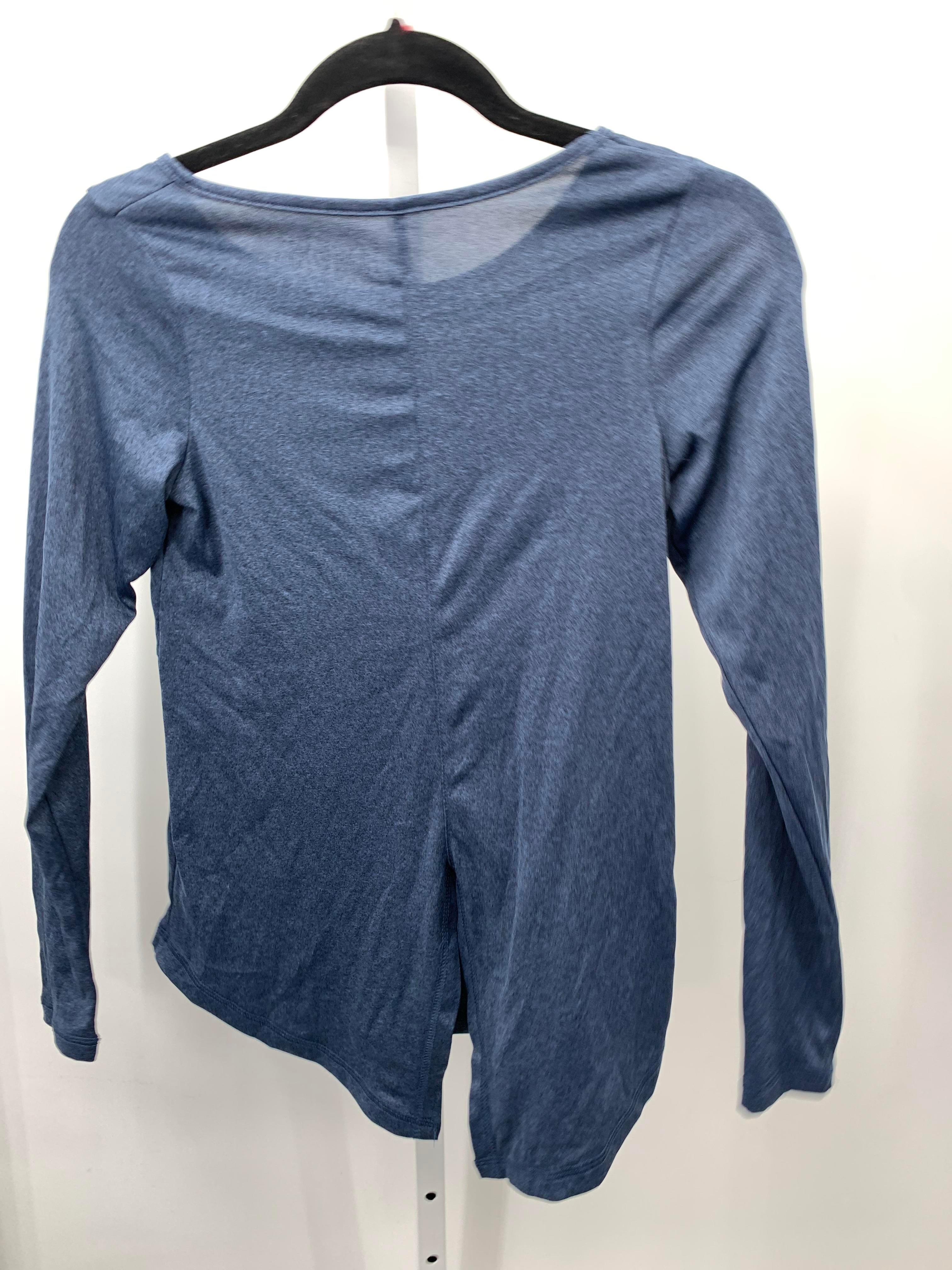 Blue Size XXS Maternity Long Sleeve Shirt
