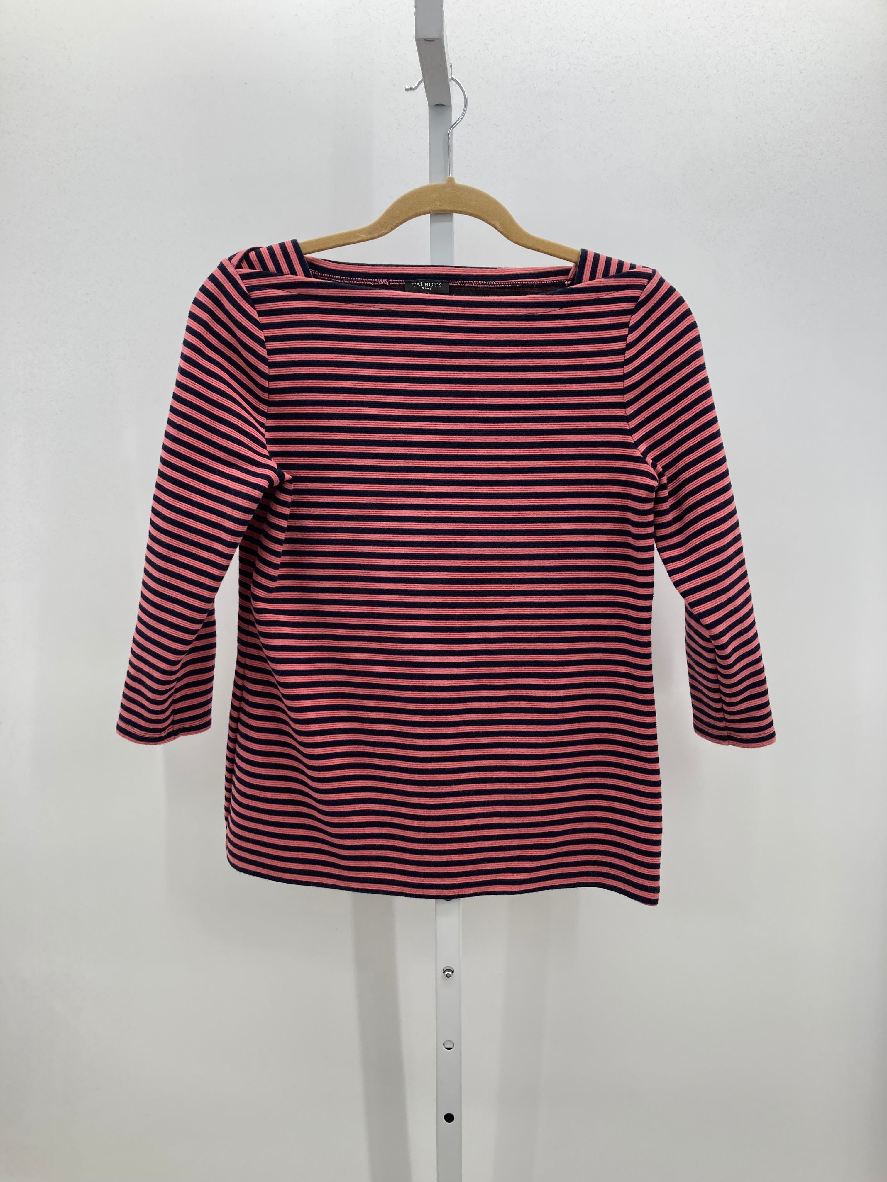 Talbots Size Small Petite Petite 3/4 Sleeve Shirt