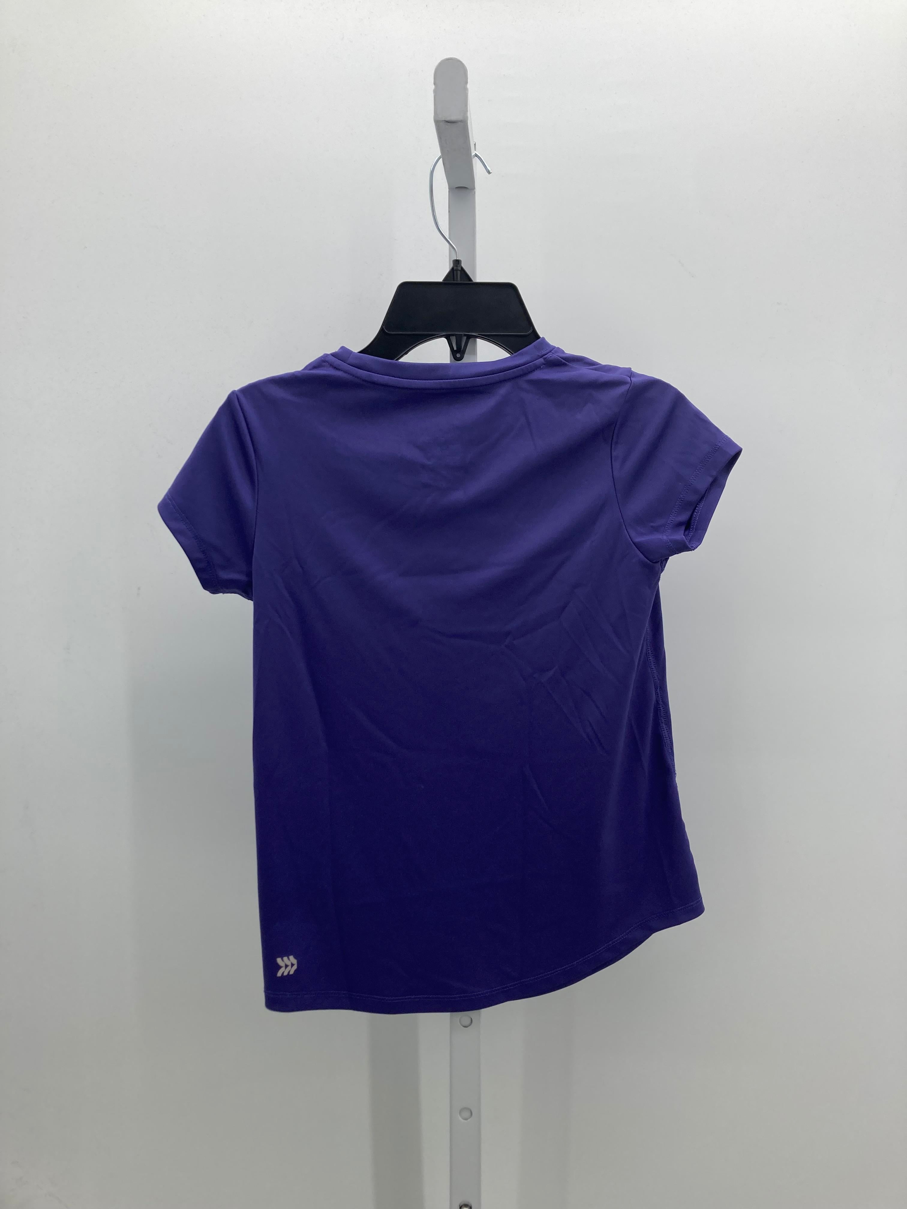 All In Motion Size 7-8 Girls Short Sleeve Shirt