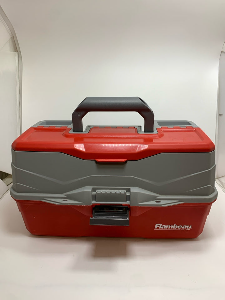 FLAMBEAU OUTDOORS 3-TRAY TACKLE BOX.