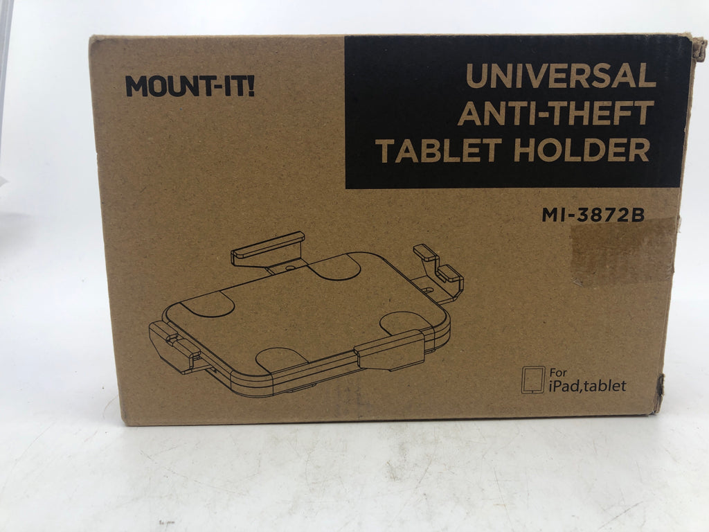 NIB UNIVERSAK ANTI-THEFT TABLET HOLDER.