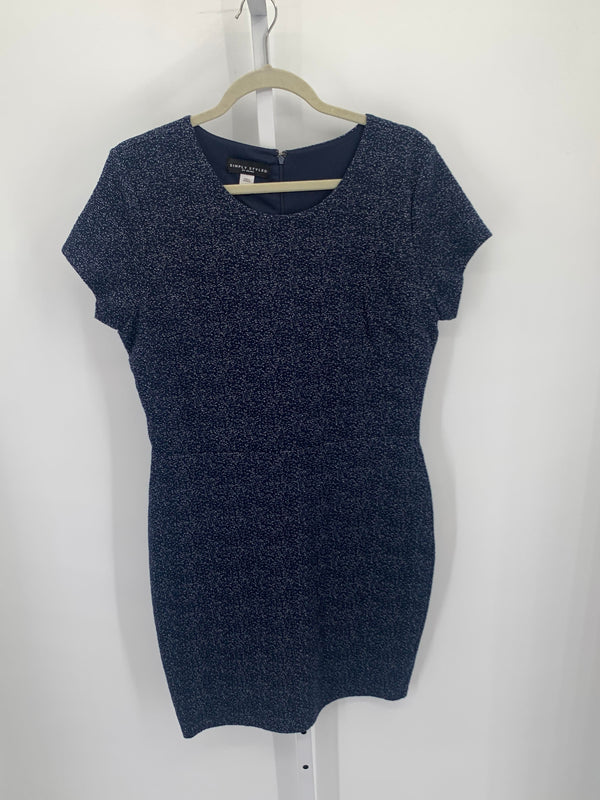 Simply Styled Size Large Misses Short Sleeve Dress