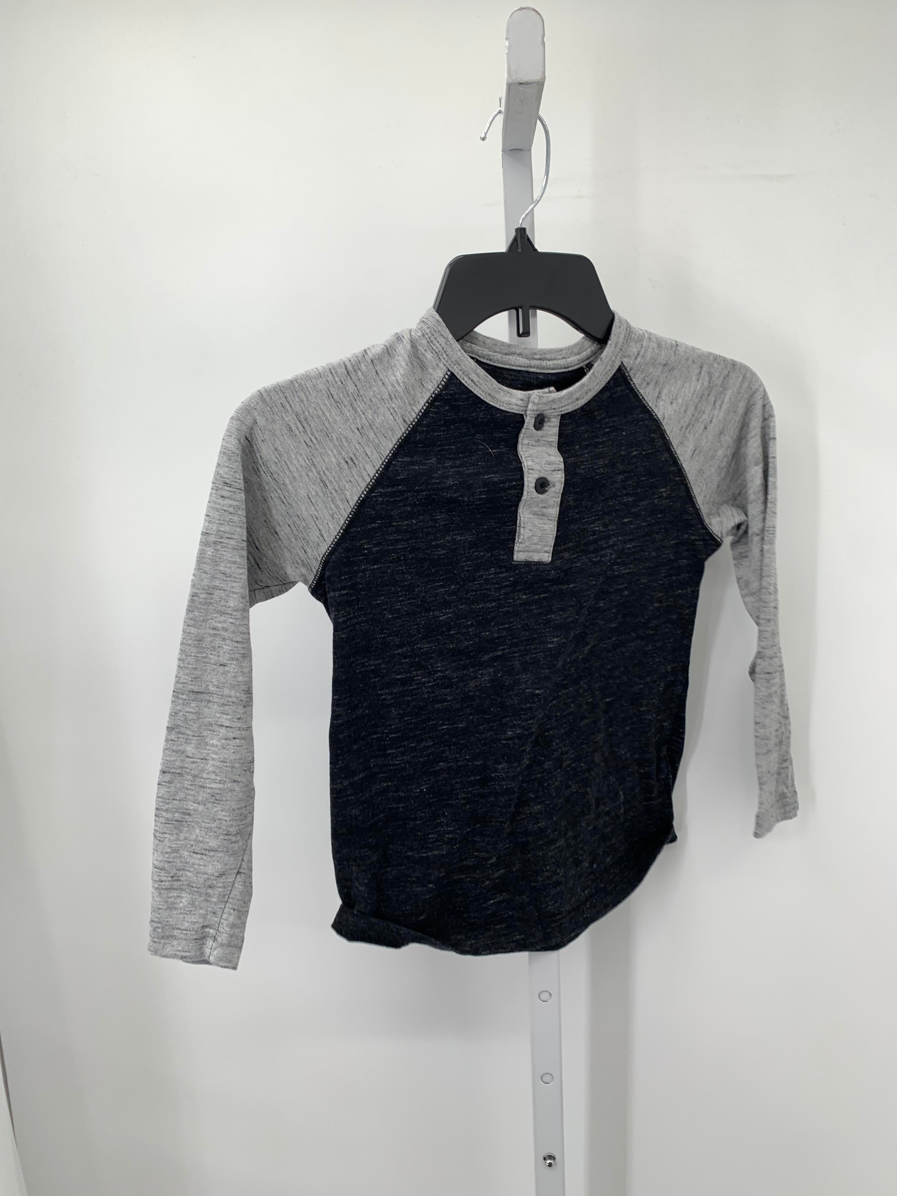 GREY HENLEY KNIT