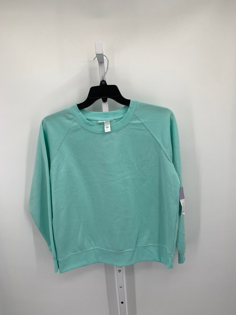 just be Size 3X Womens Long Sleeve Shirt