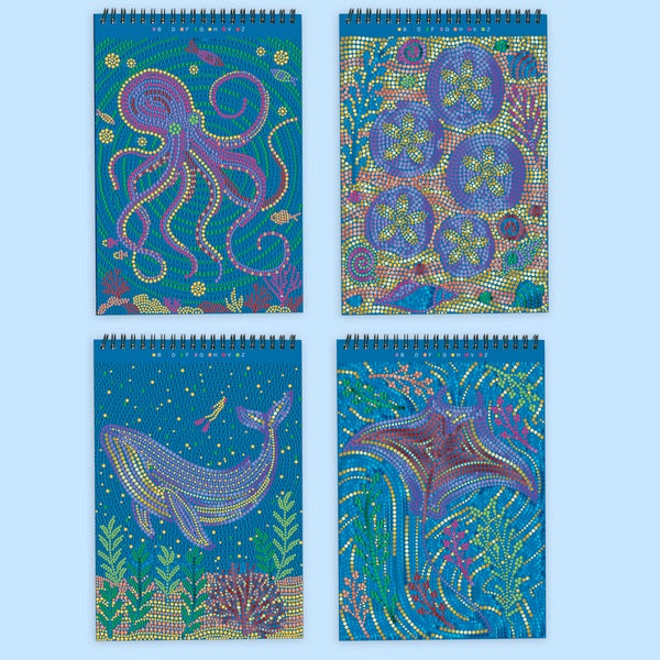 New FlowArt® - Dot-By-Letter, Into the Deep - Metallic Ink