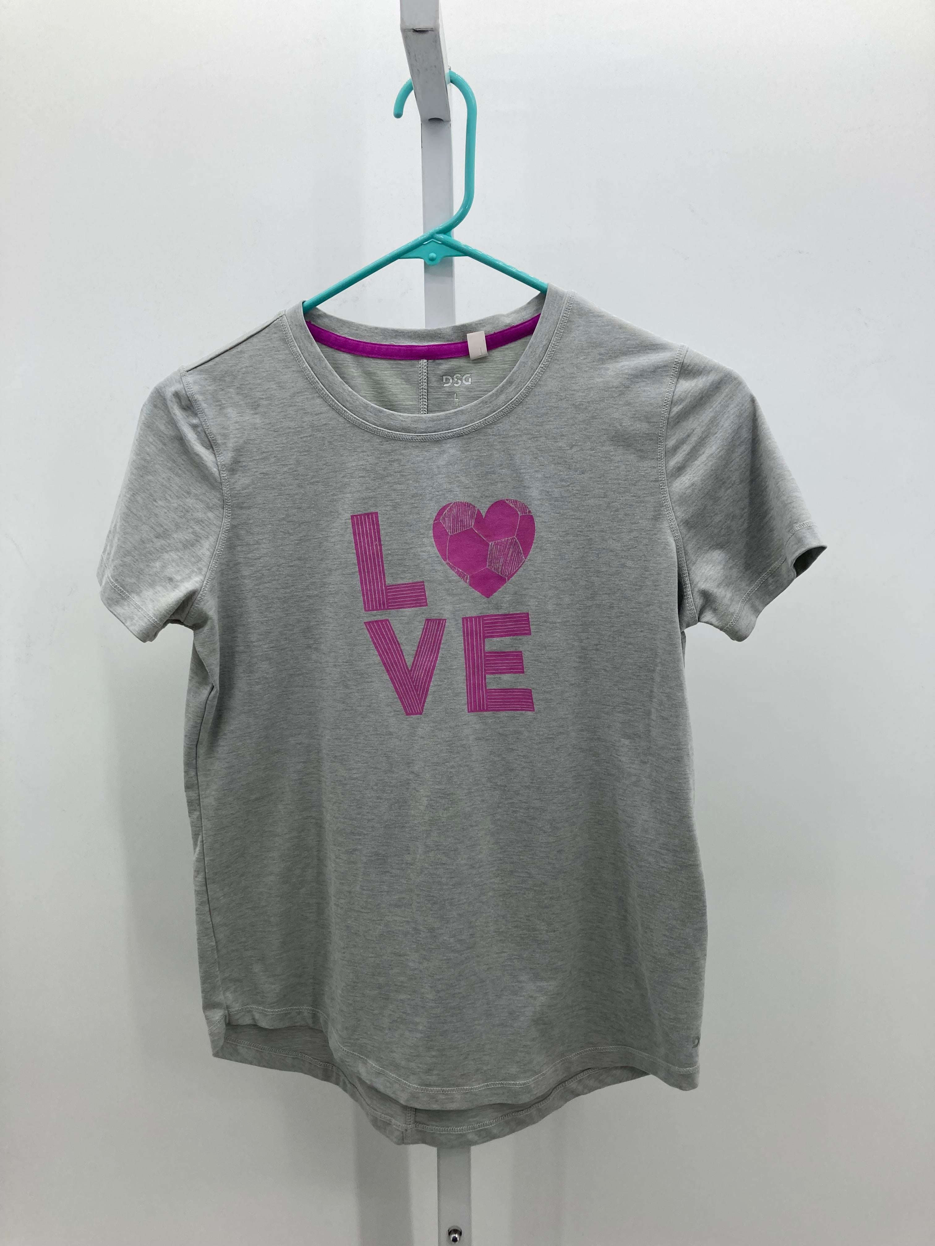 DSG Size 14 Girls Short Sleeve Shirt