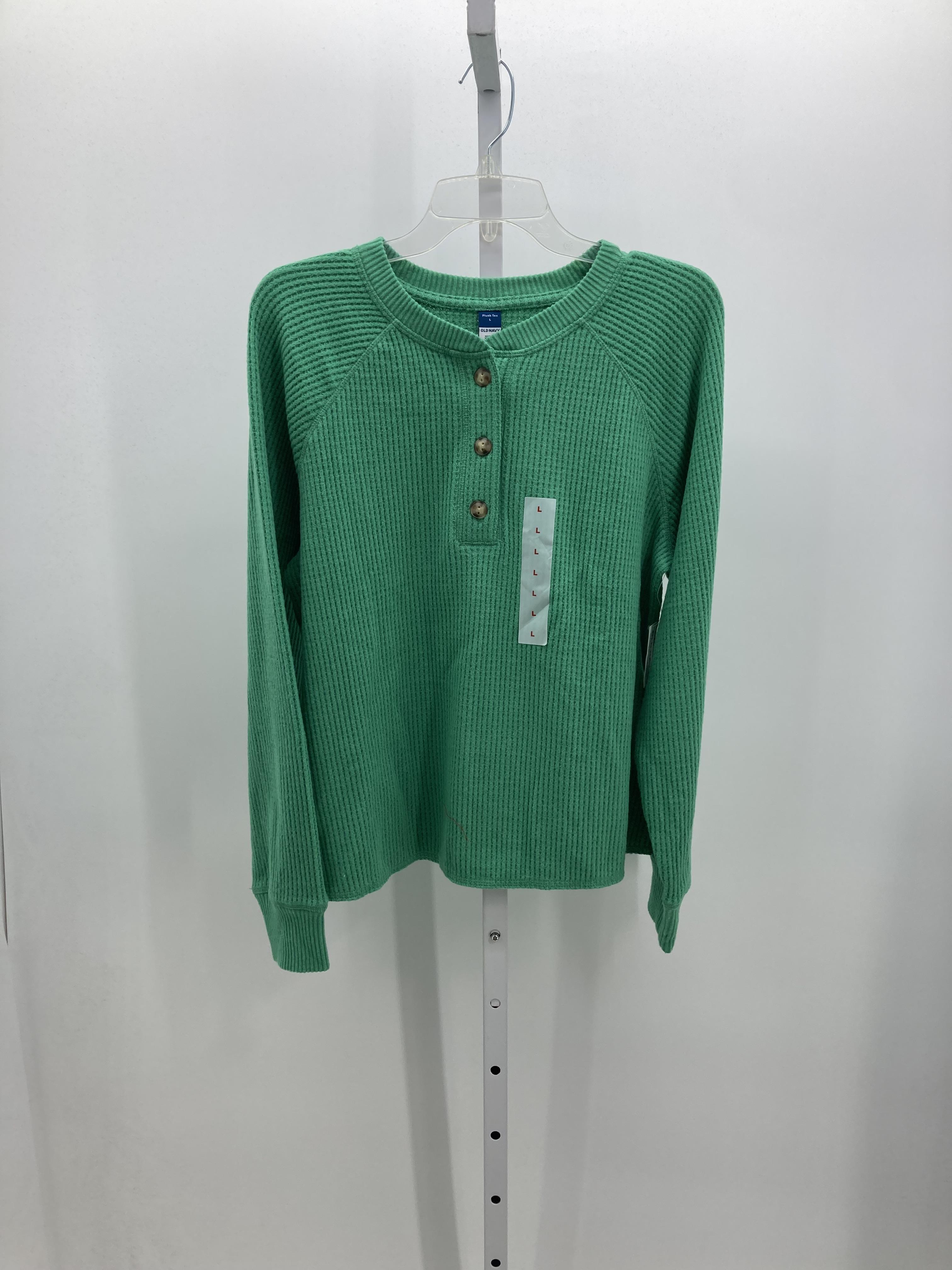 Old Navy Size Large Misses Long Sleeve Shirt