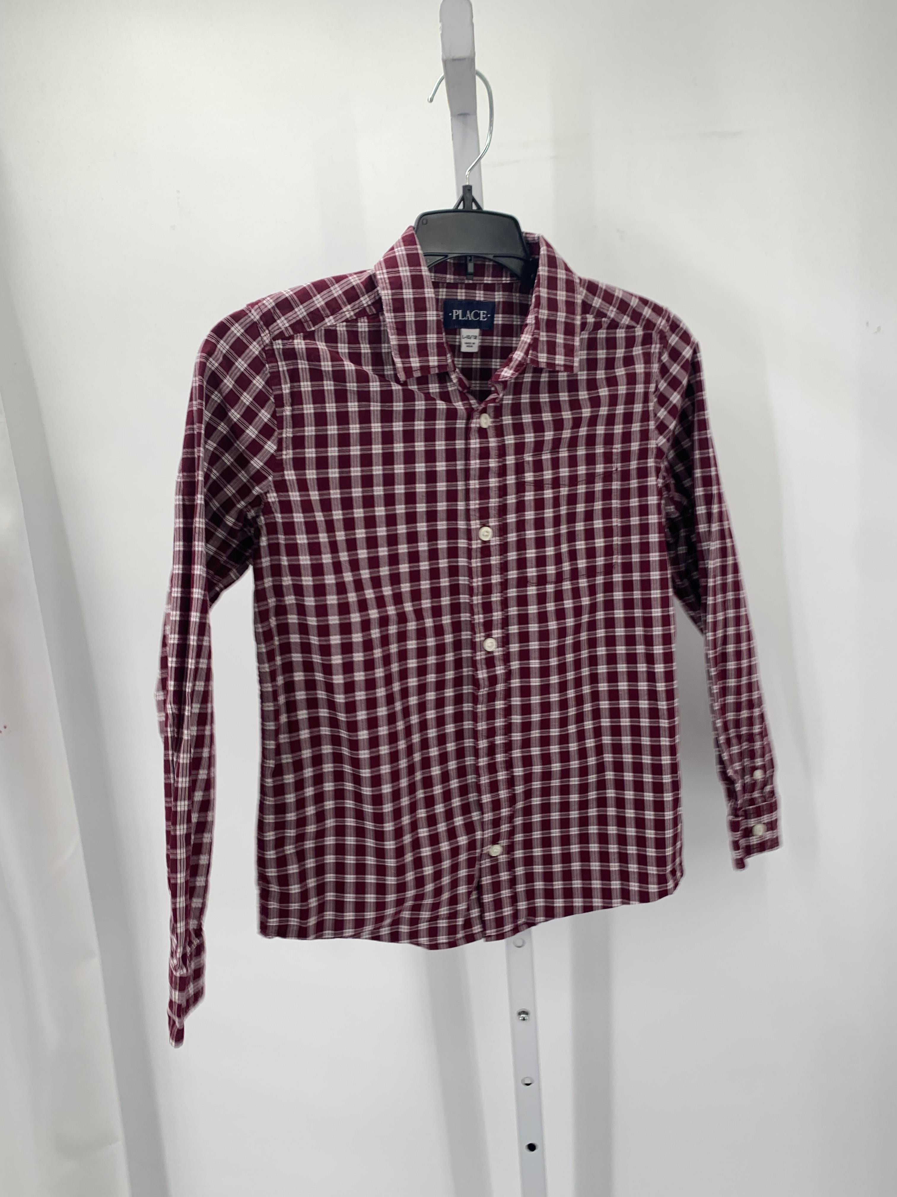 WHITE PLAID BTN DOWN