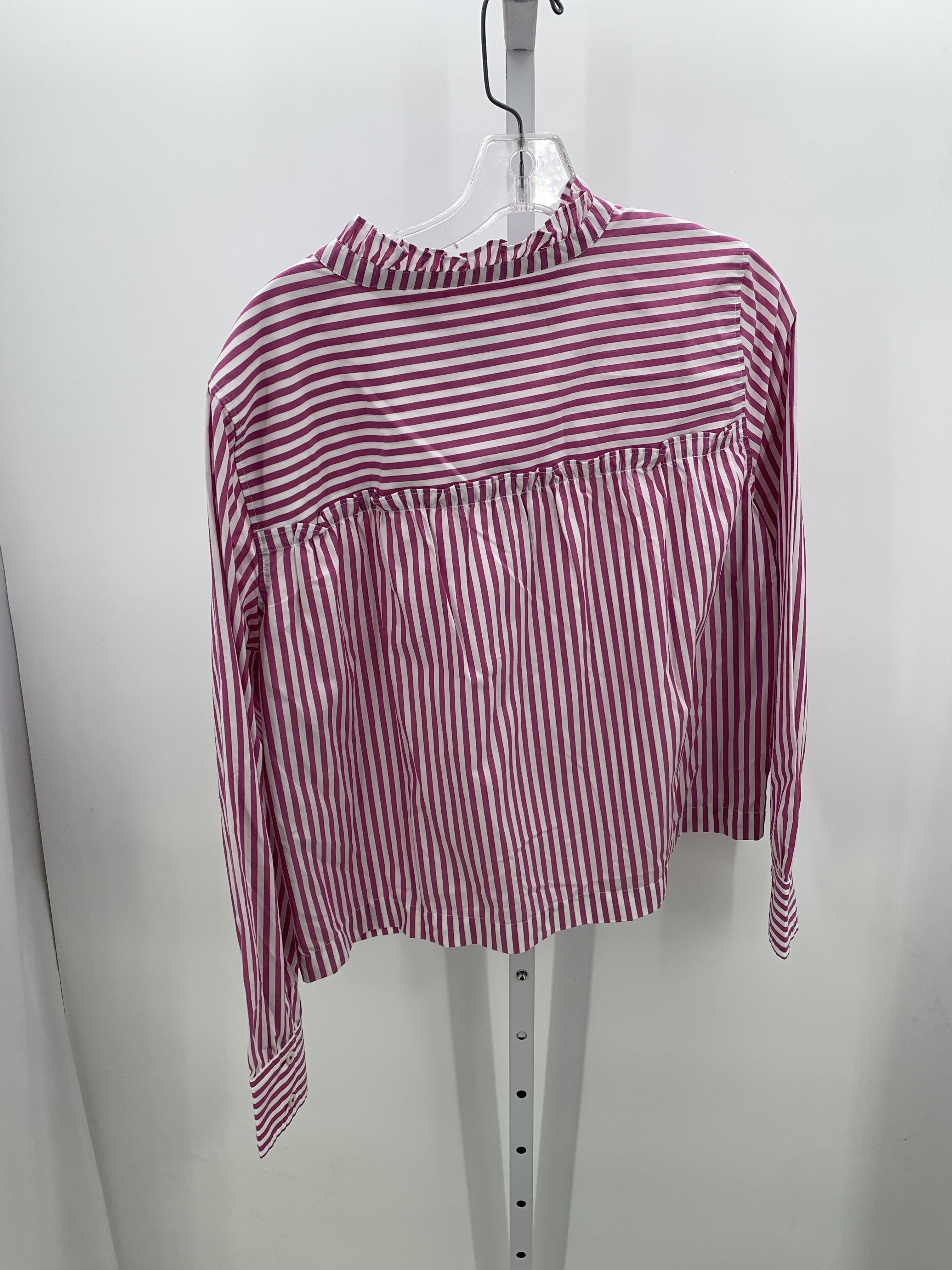 Talbots Size Medium Misses Long Sleeve Shirt