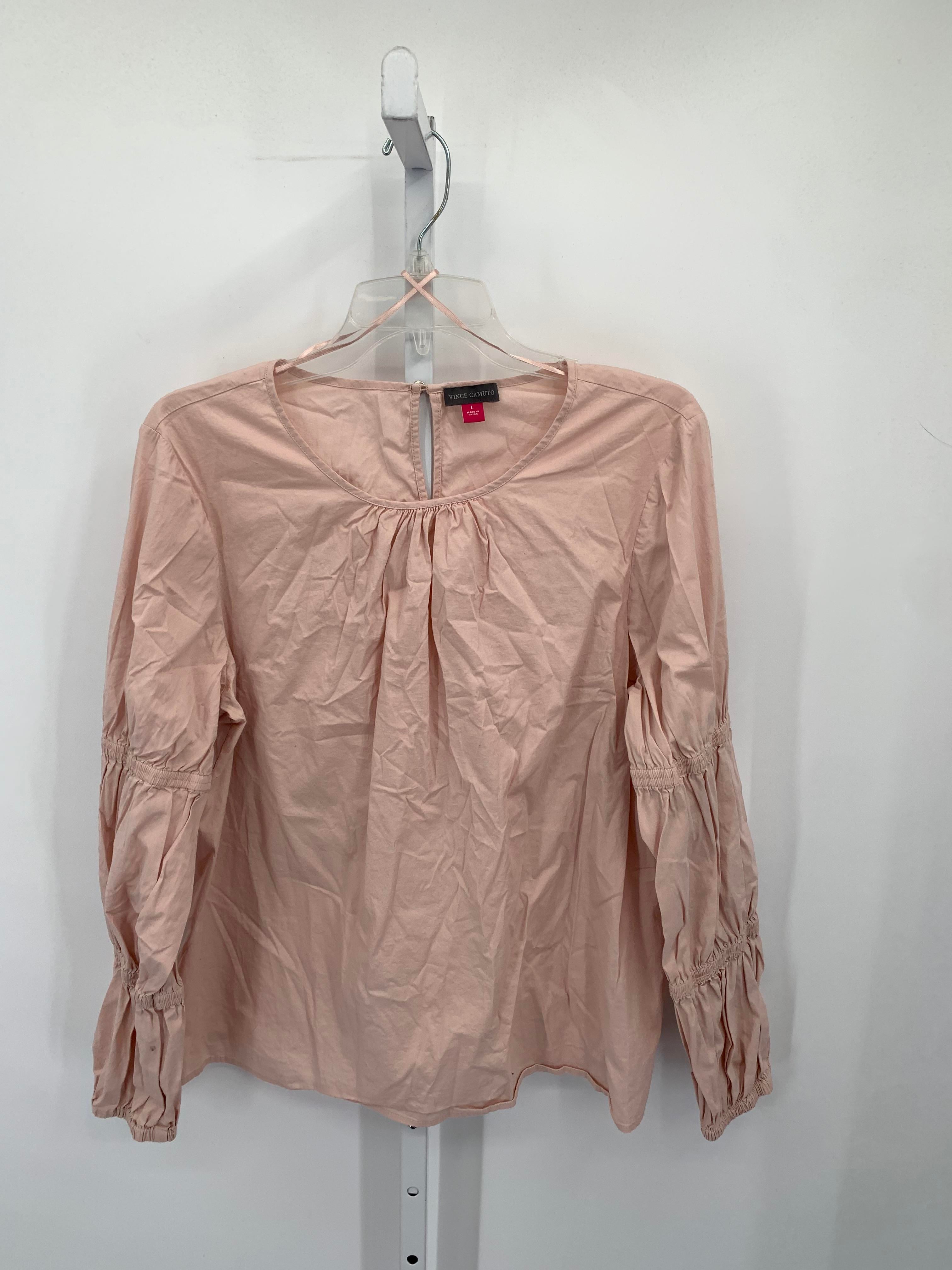 Vince Camuto Size Large Misses Long Sleeve Shirt