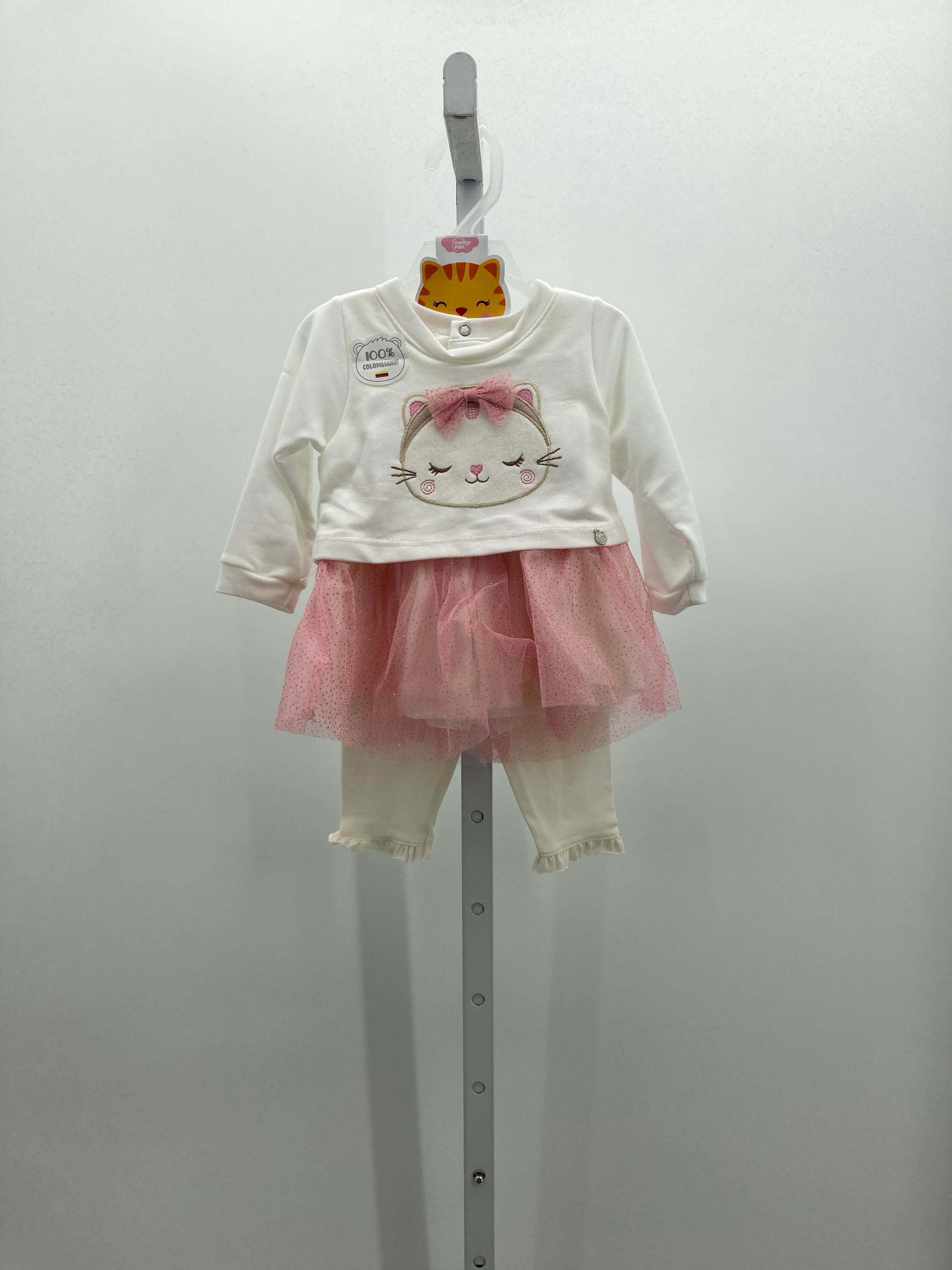 Size 6 Months Girls 2 Pieces