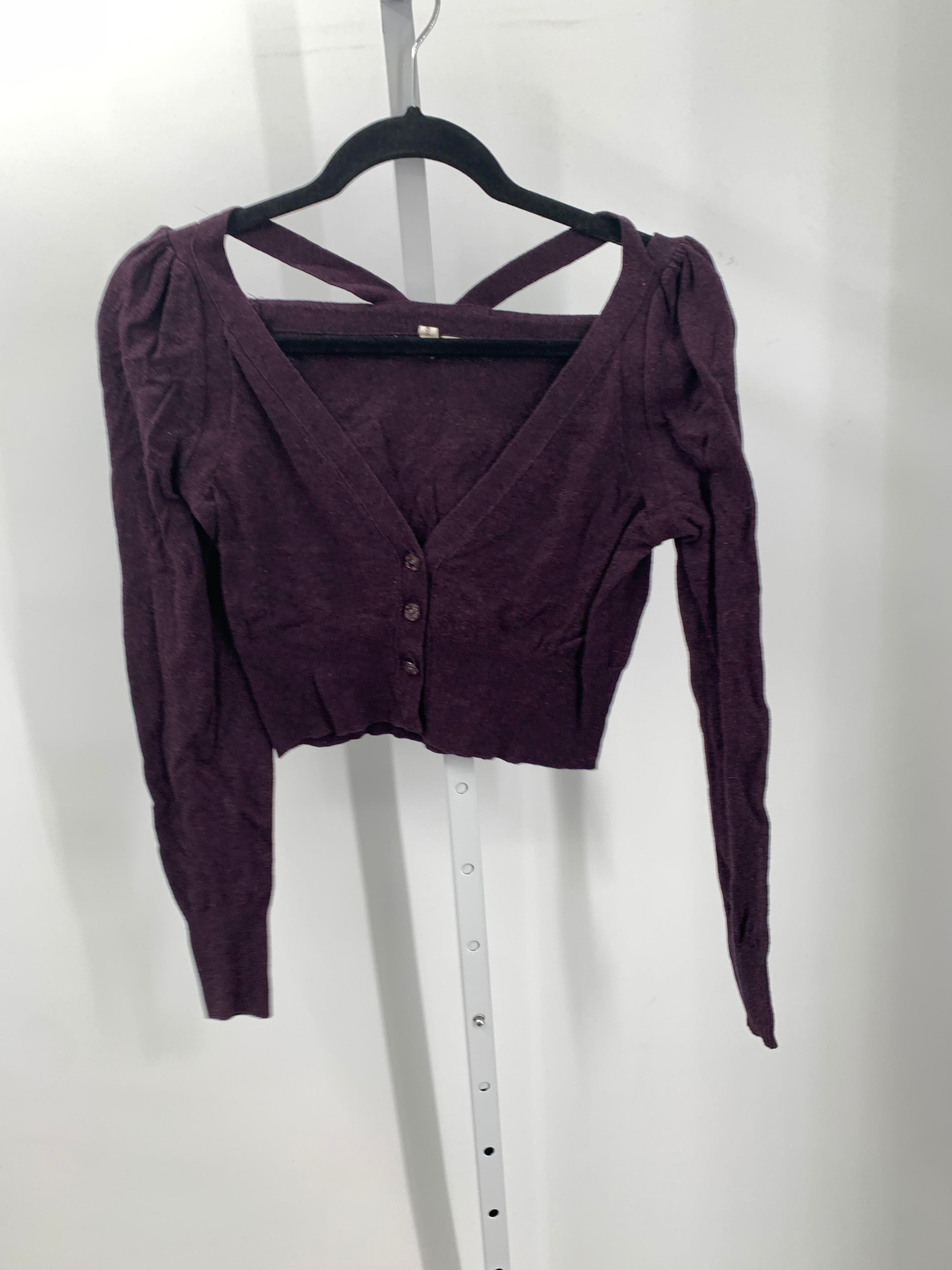 Moth Size Small Juniors Long Sleeve Sweater