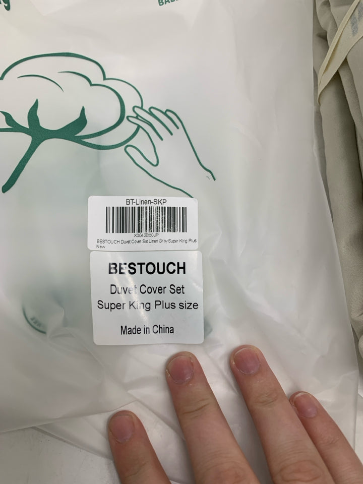NIP BESTOUCH DUVET COVER SUPER KING PLUS SIZE.