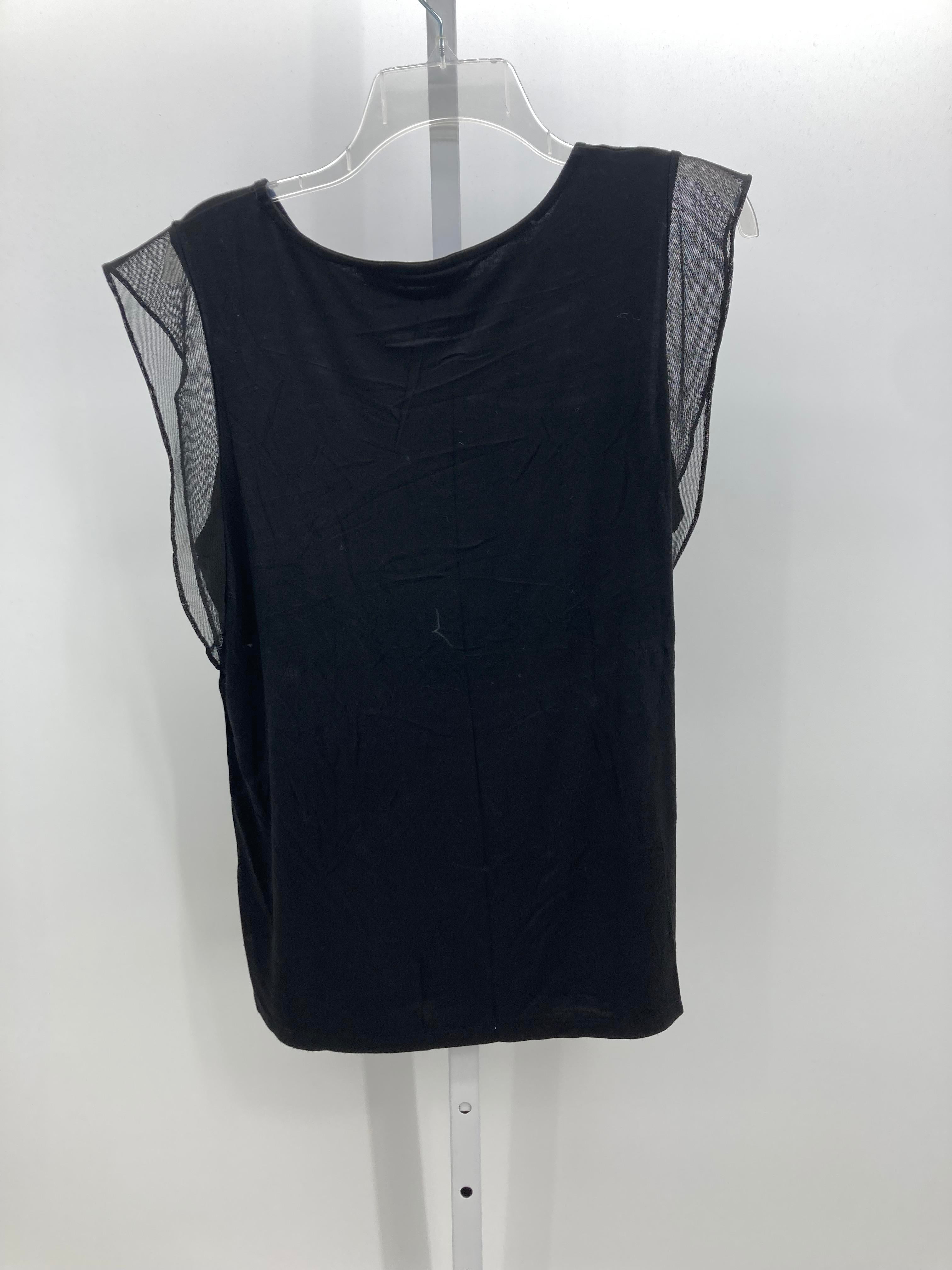 Tahari Size Extra Large Misses Short Sleeve Shirt