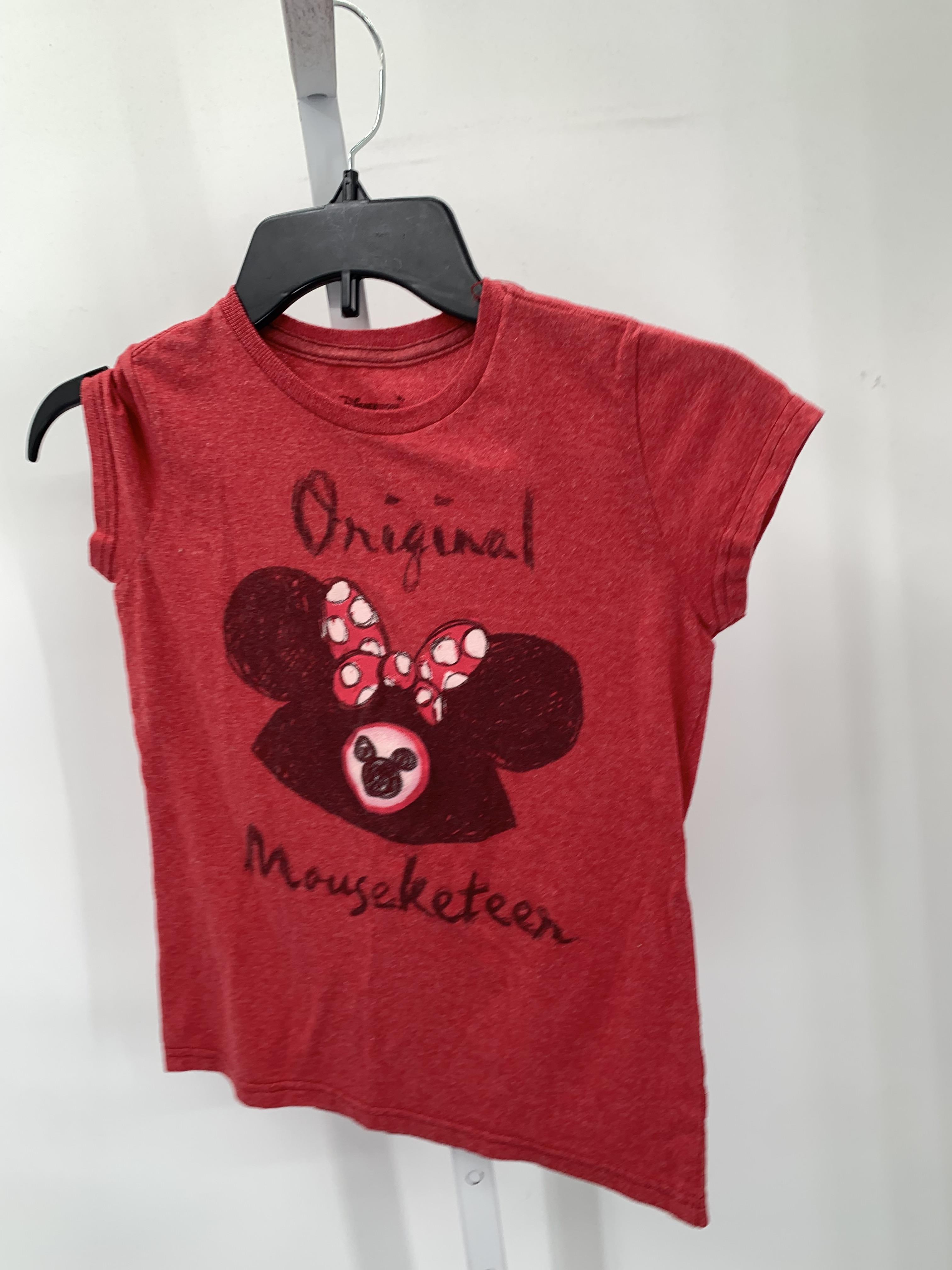 Disney Store Size 10-12 Girls Short Sleeve Shirt