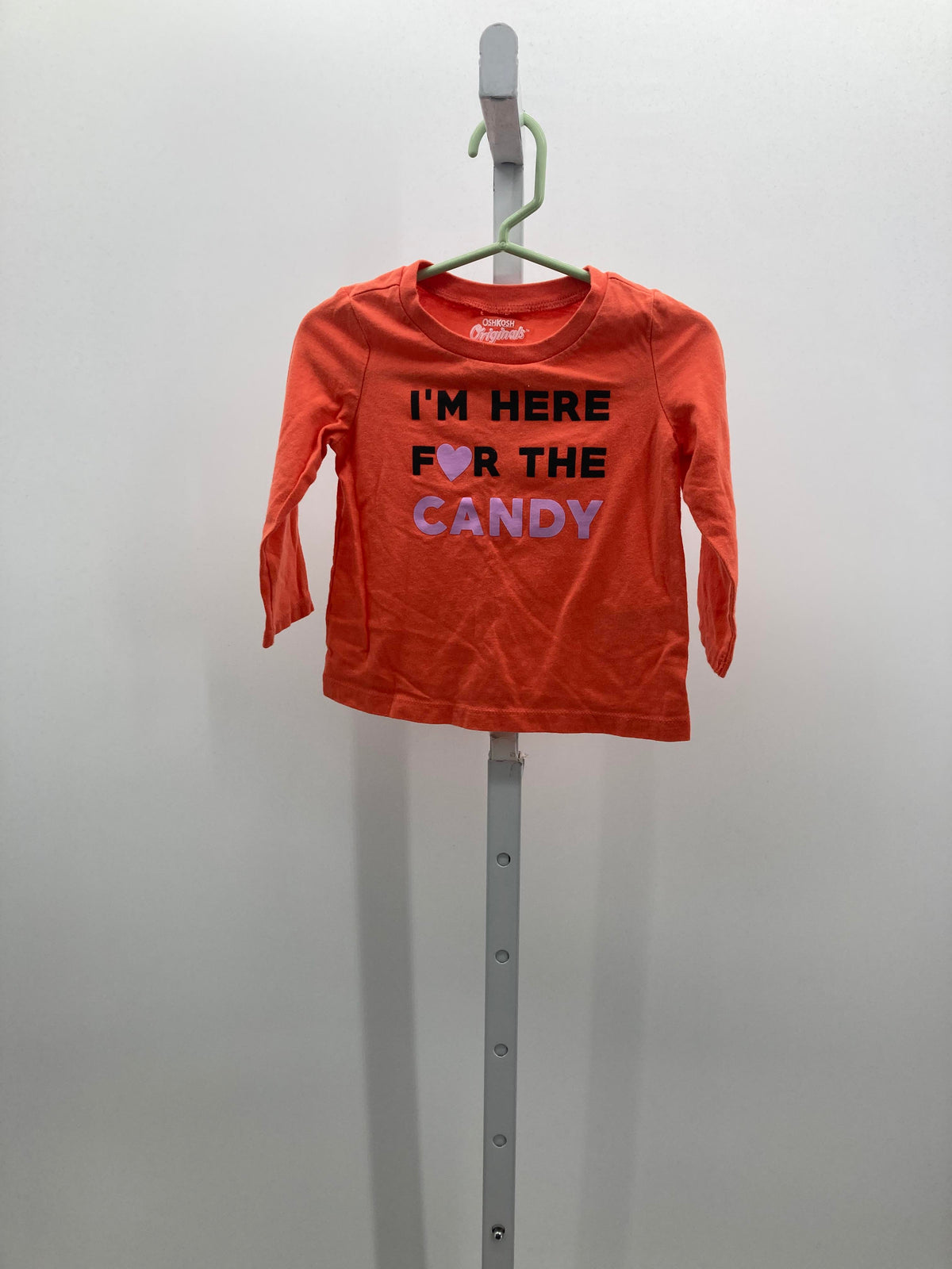 LONG SLV SHIRT I'M HERE FOR THE CANDY