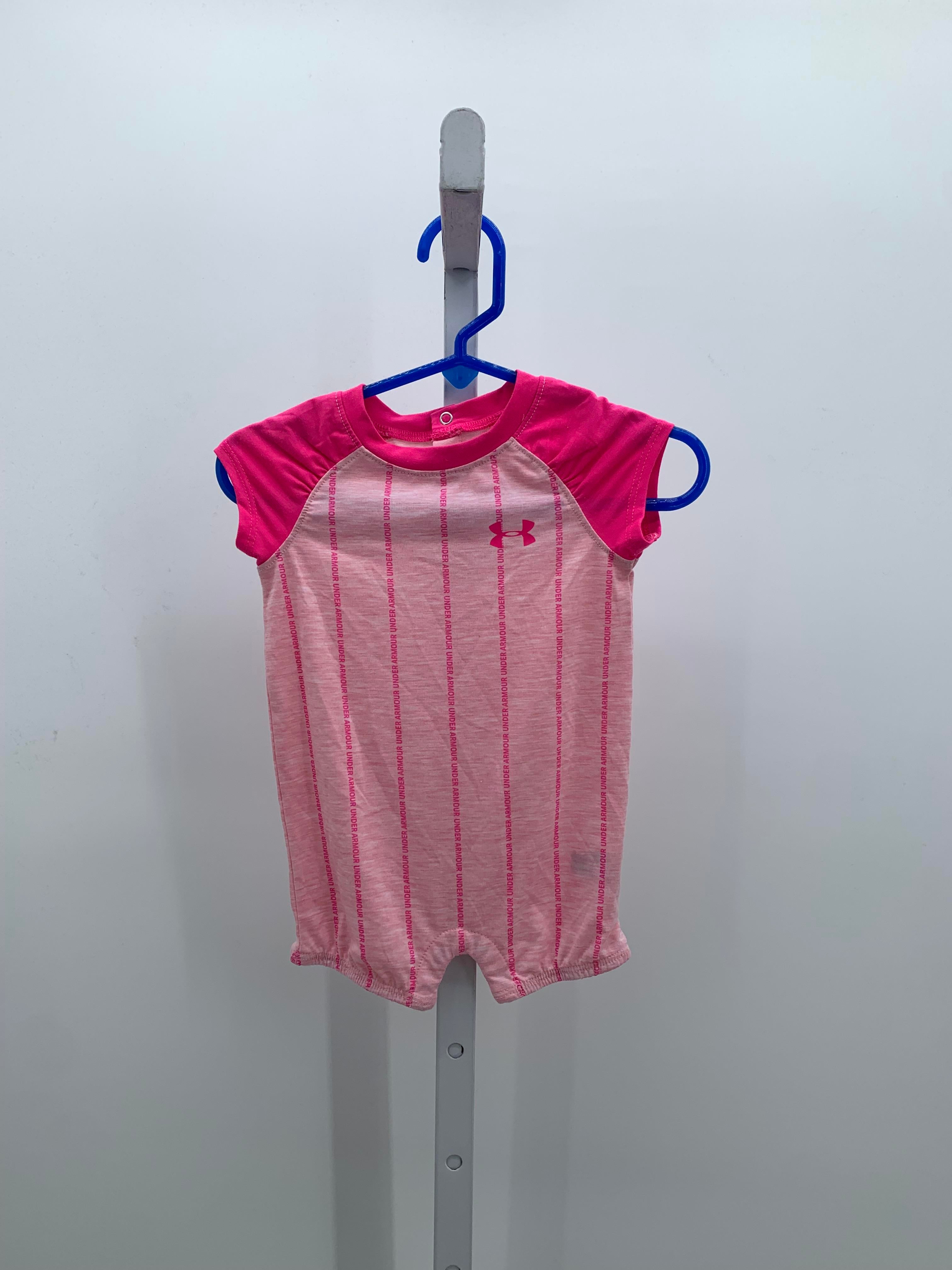 Under Armour Size 3-6 Months Girls Short Slv. Romper