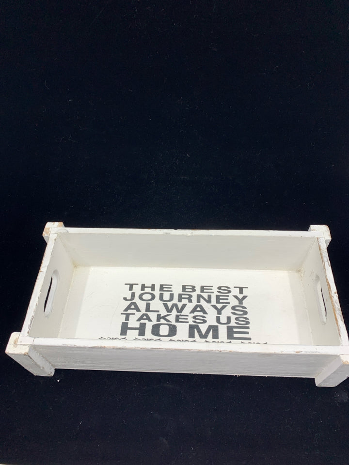 THE BEST WHITE DISTRESSED TRAY.