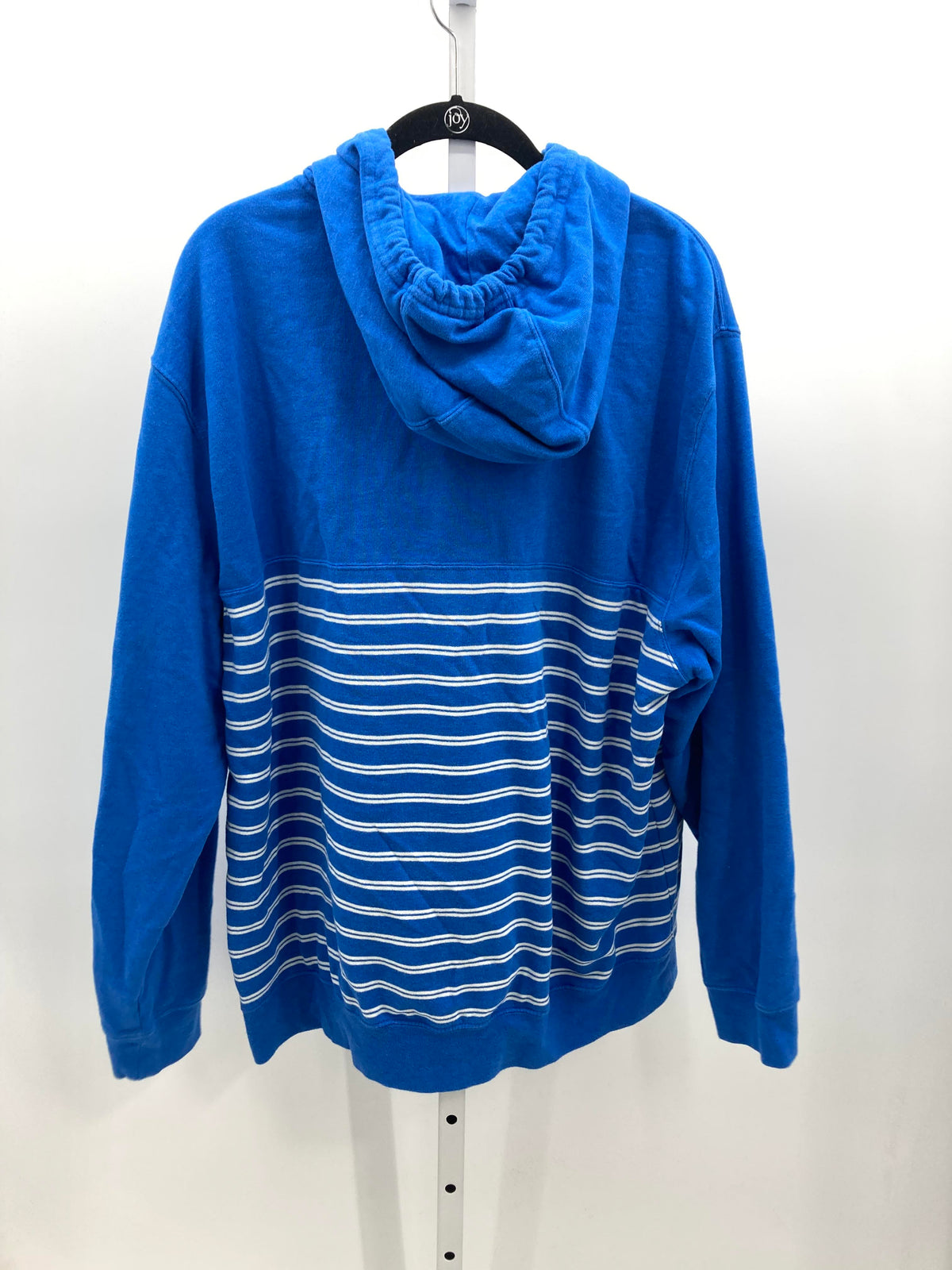 STRIPE QUARTER ZIP PULLOVER