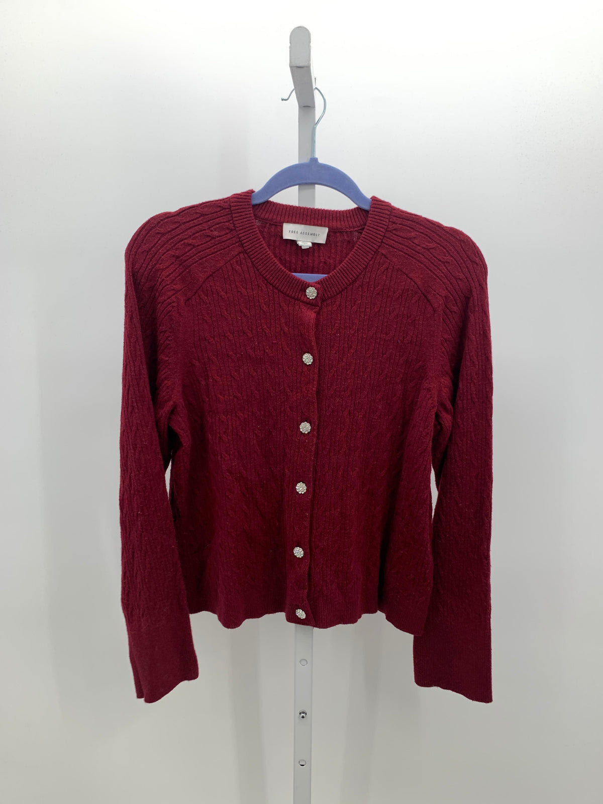 Free Assembly Size Extra Large Misses Long Slv Sweater