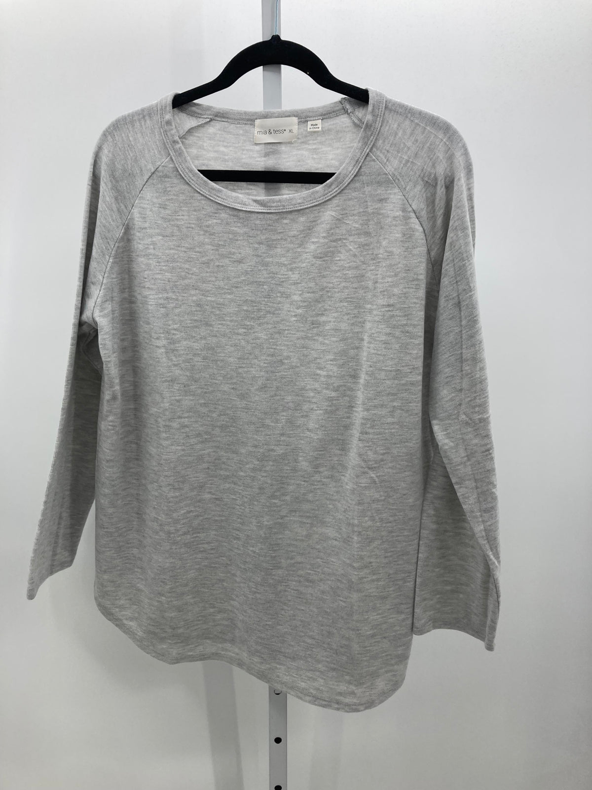 Mia & Tess Size Extra Large Misses Long Sleeve Shirt
