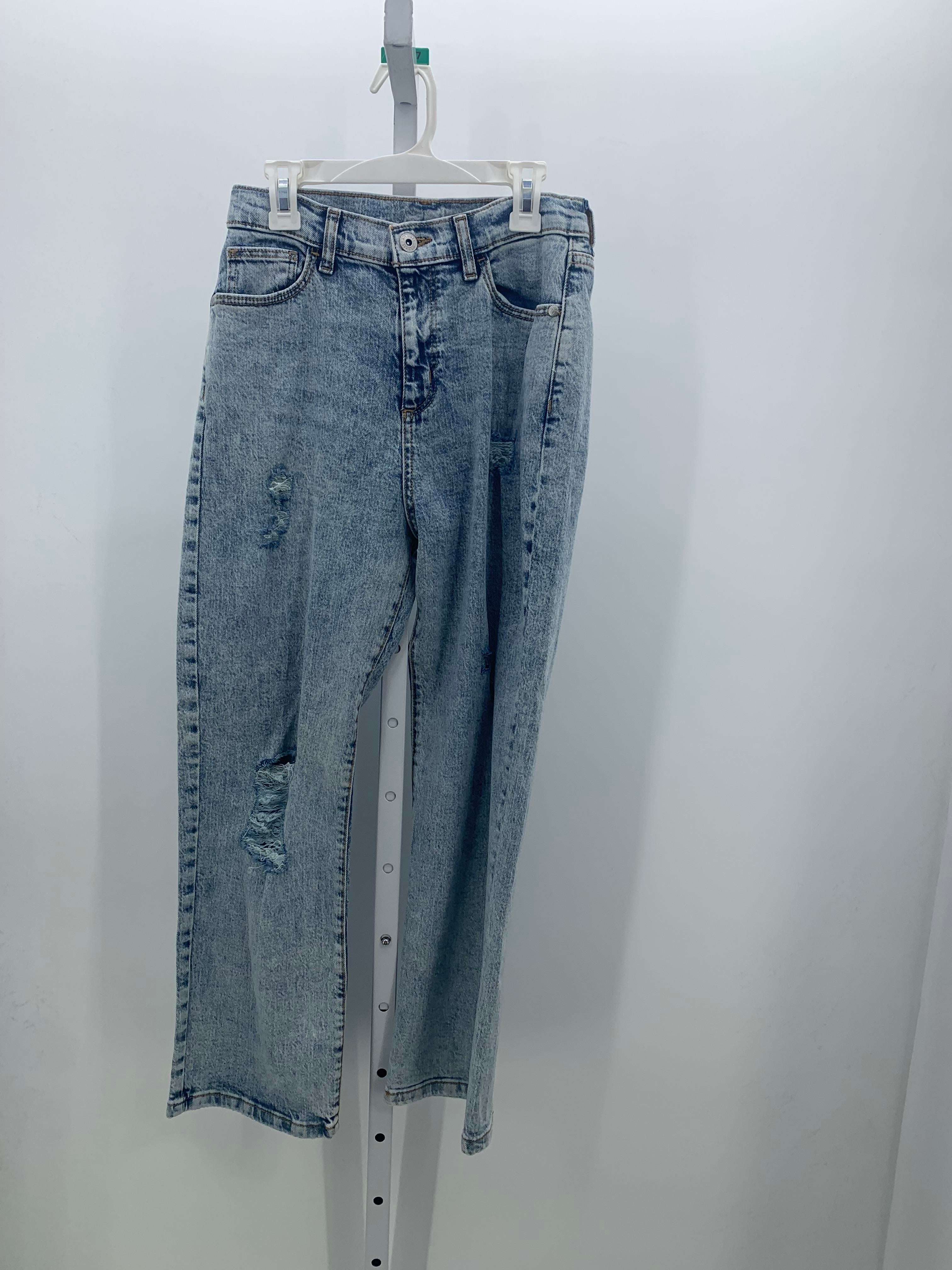 ADJ WAIST DISTRESSED