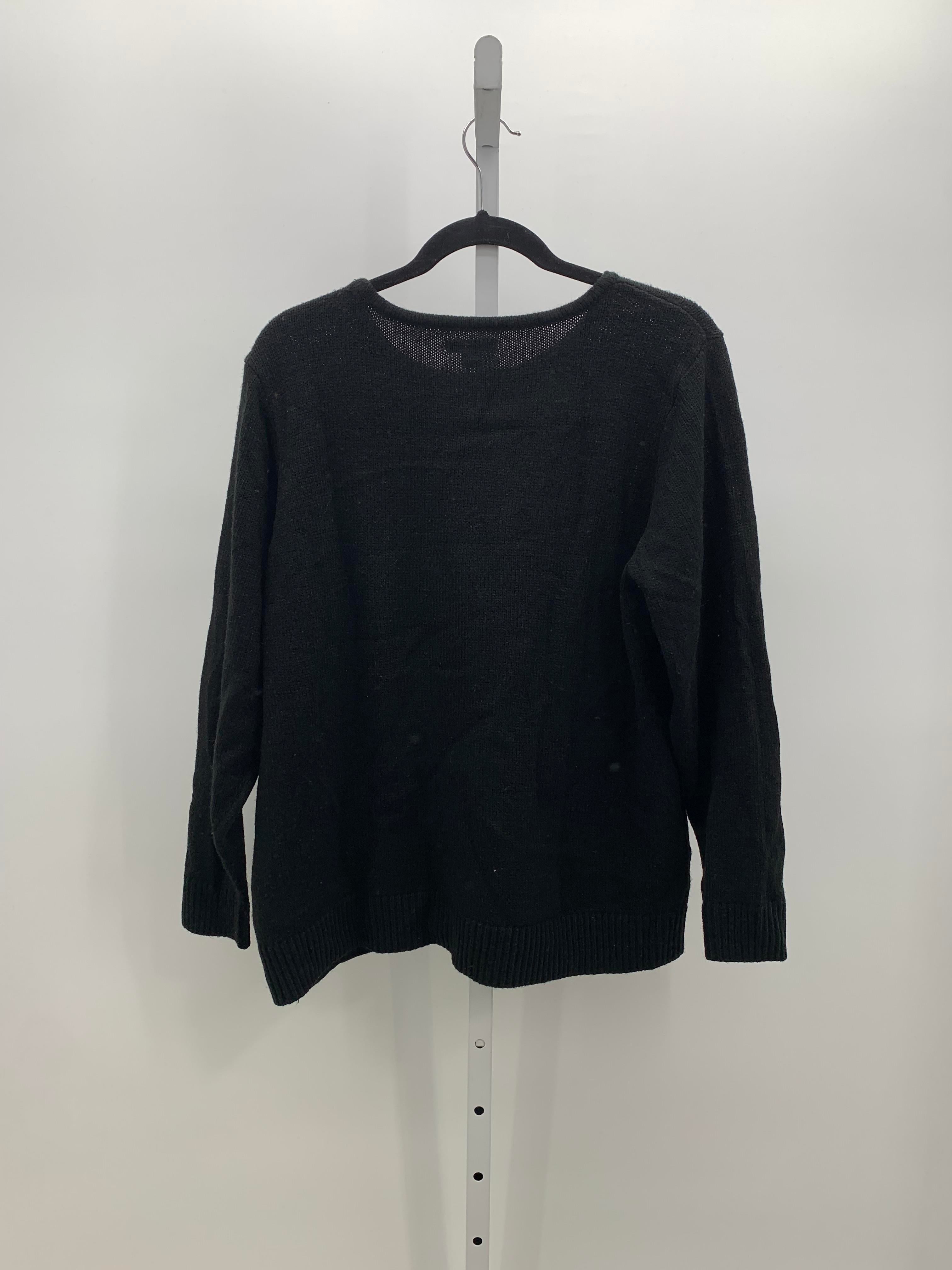 LONG SLV SWEATER SEQUINS XMAS LIGHTS
