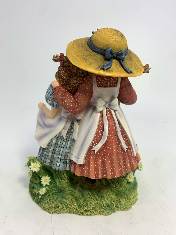KATIE AND MOLLY FRIENDS FIGURINE.