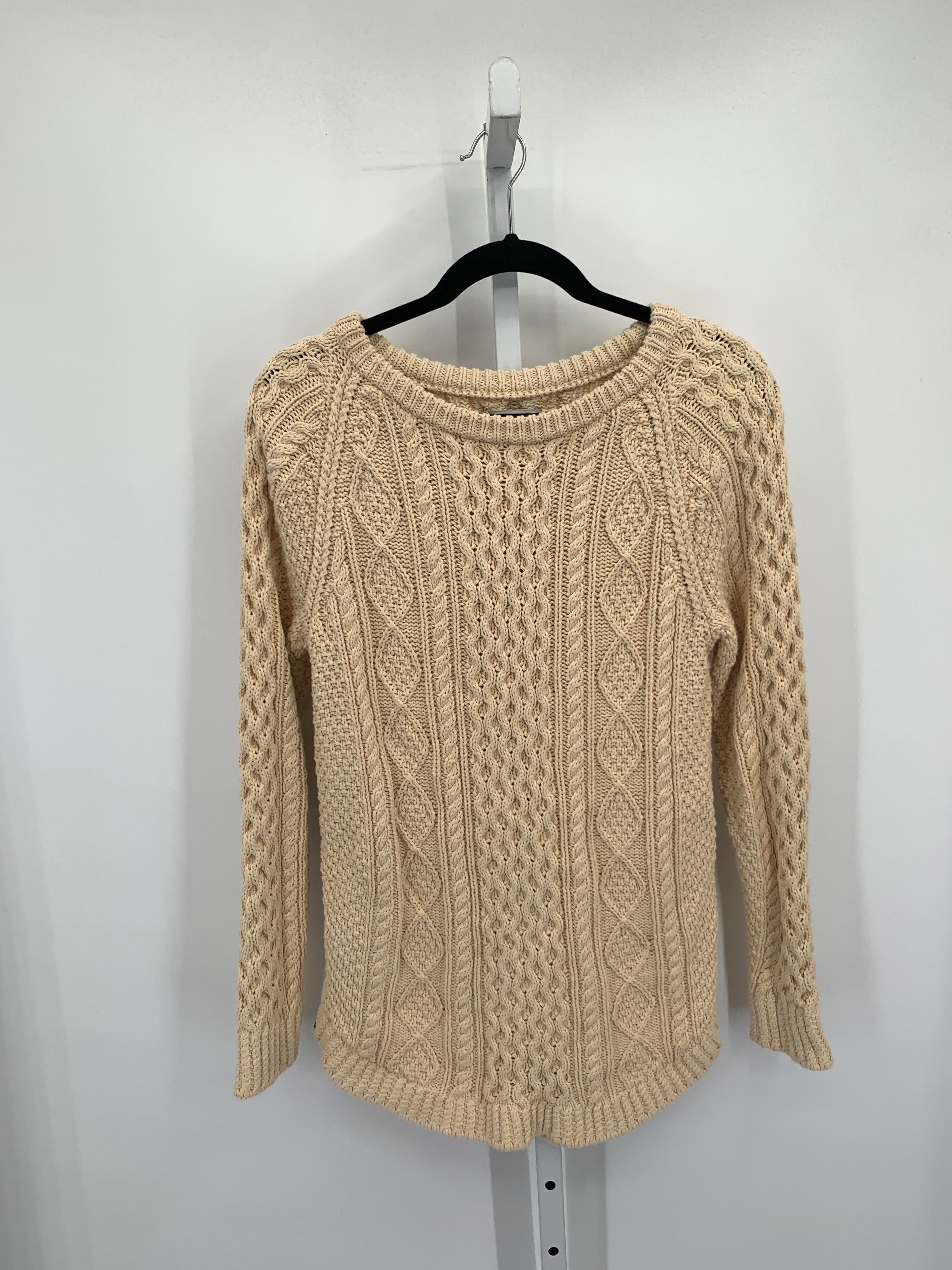 LL Bean Size Small Misses Long Slv Sweater