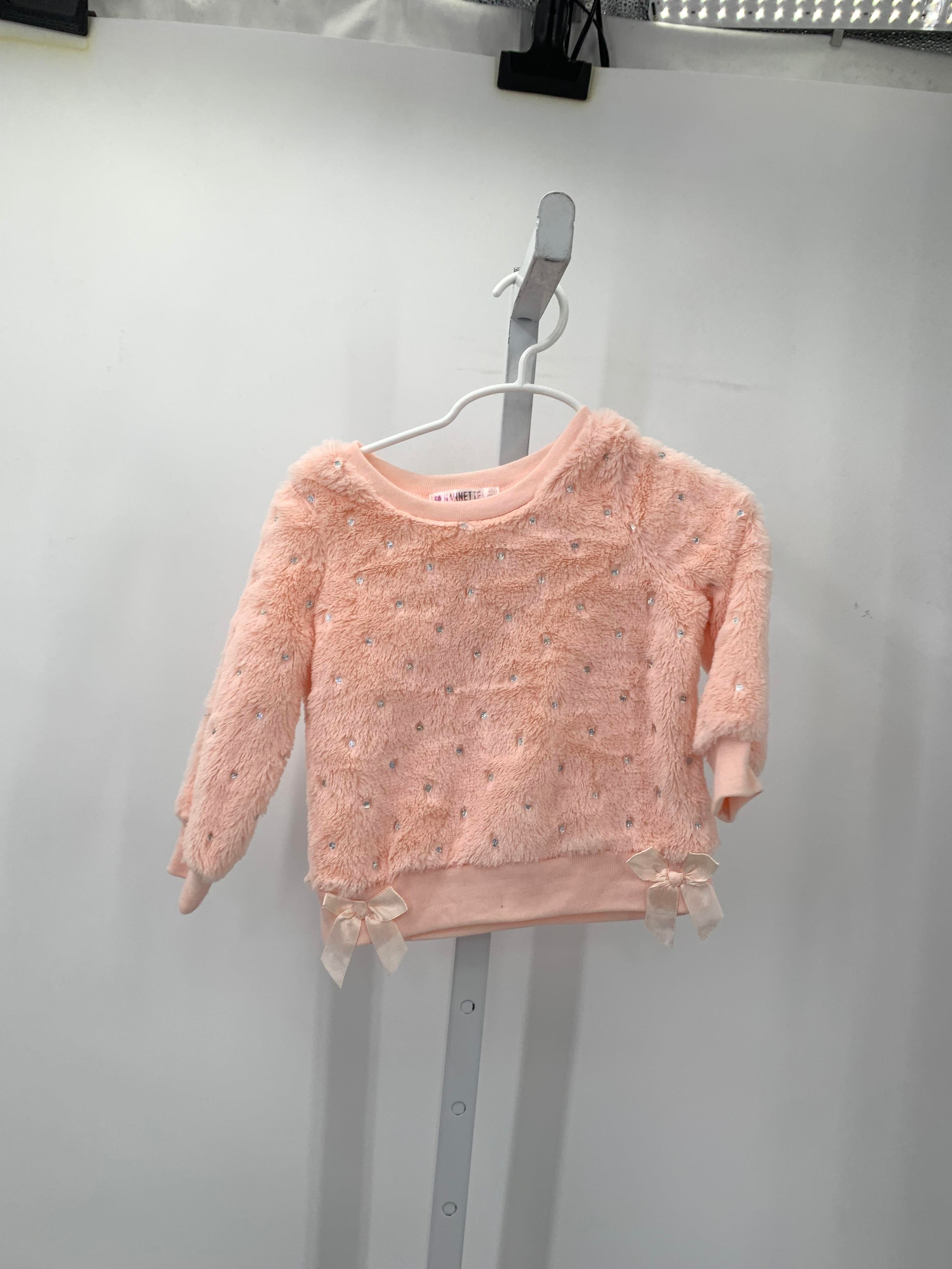 Nannette Size 2T Girls Long Sleeve Shirt