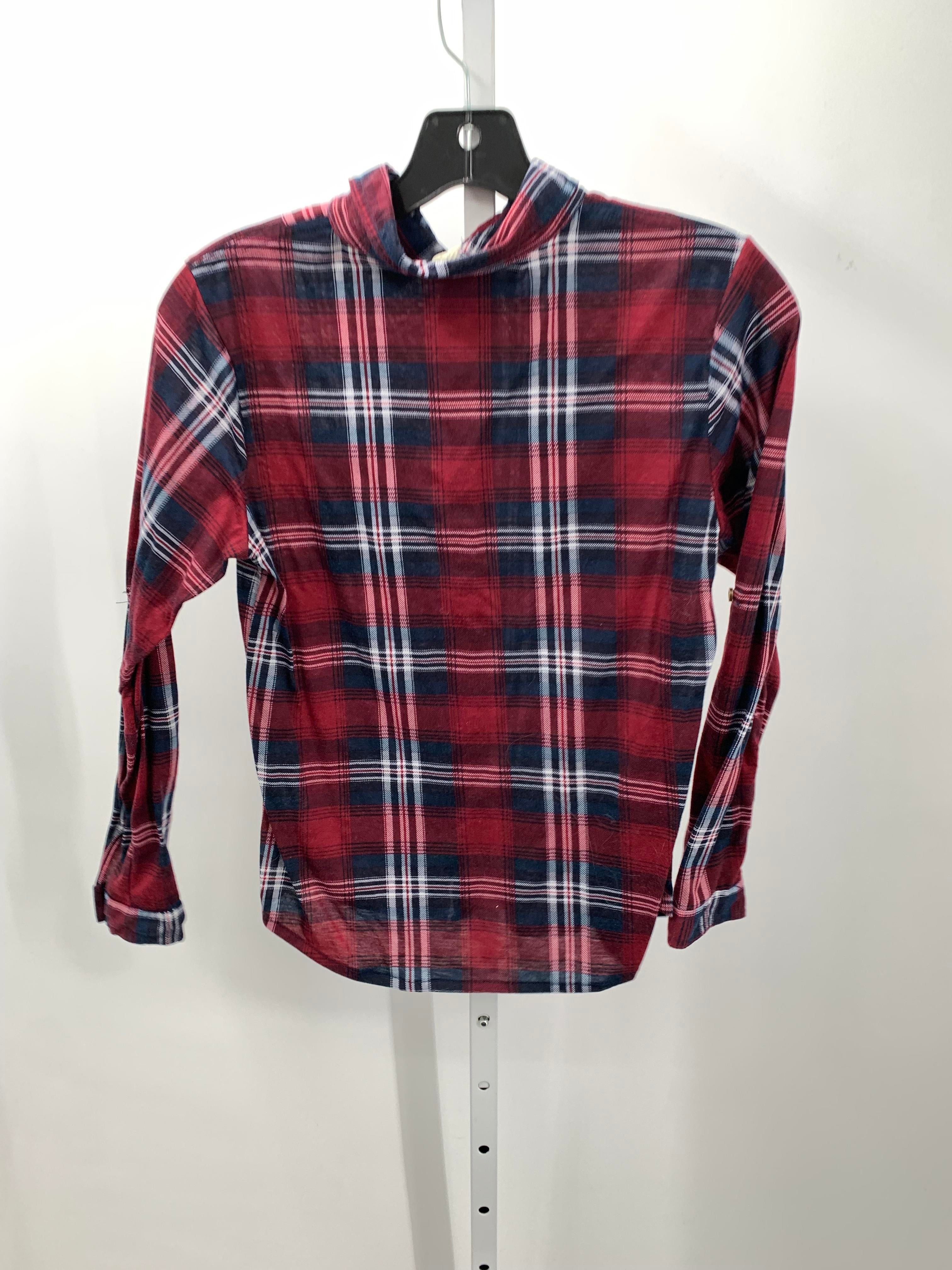 Passport Size 10 Girls Long Sleeve Shirt