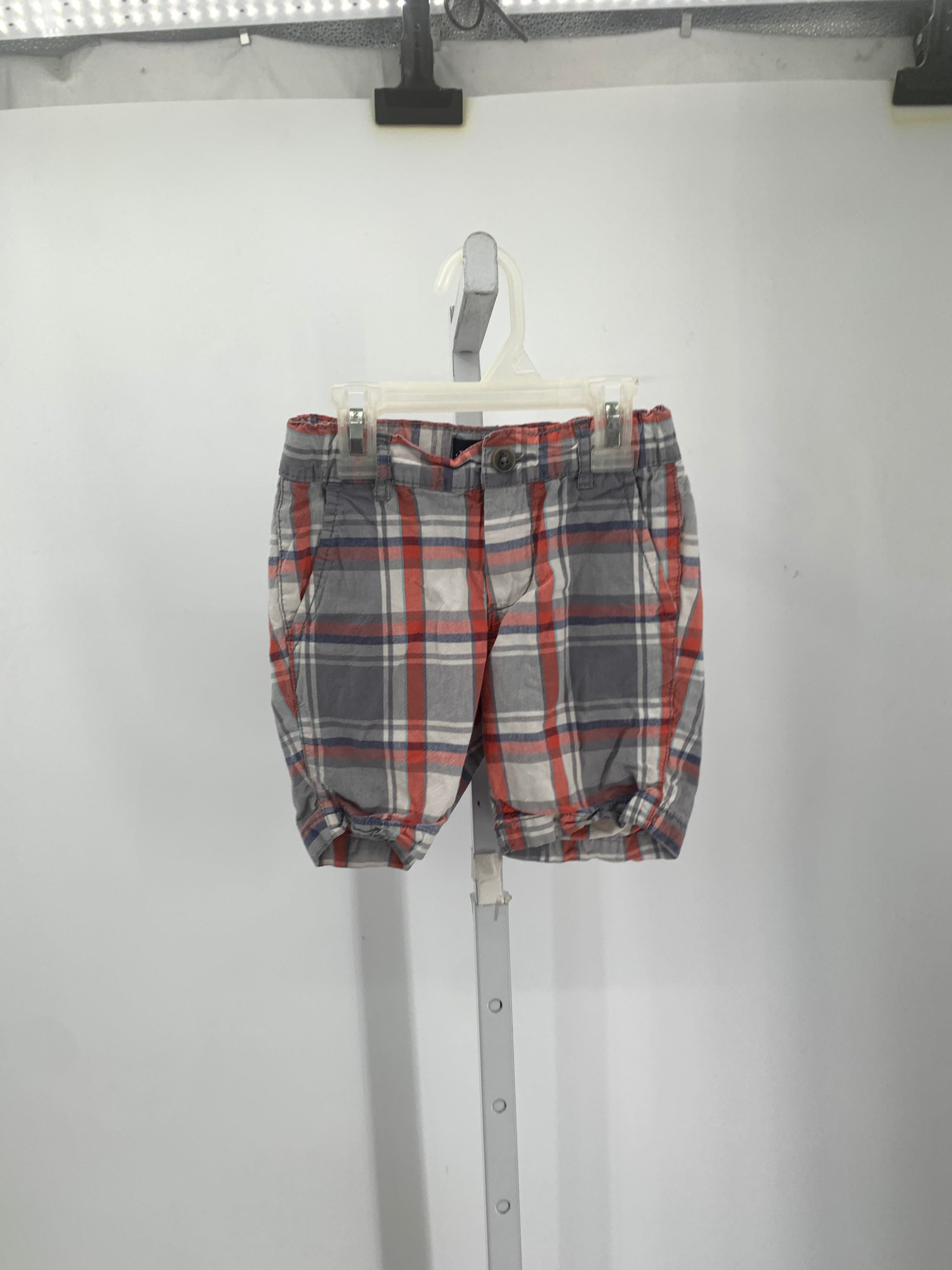 RED PLAID SHORTS