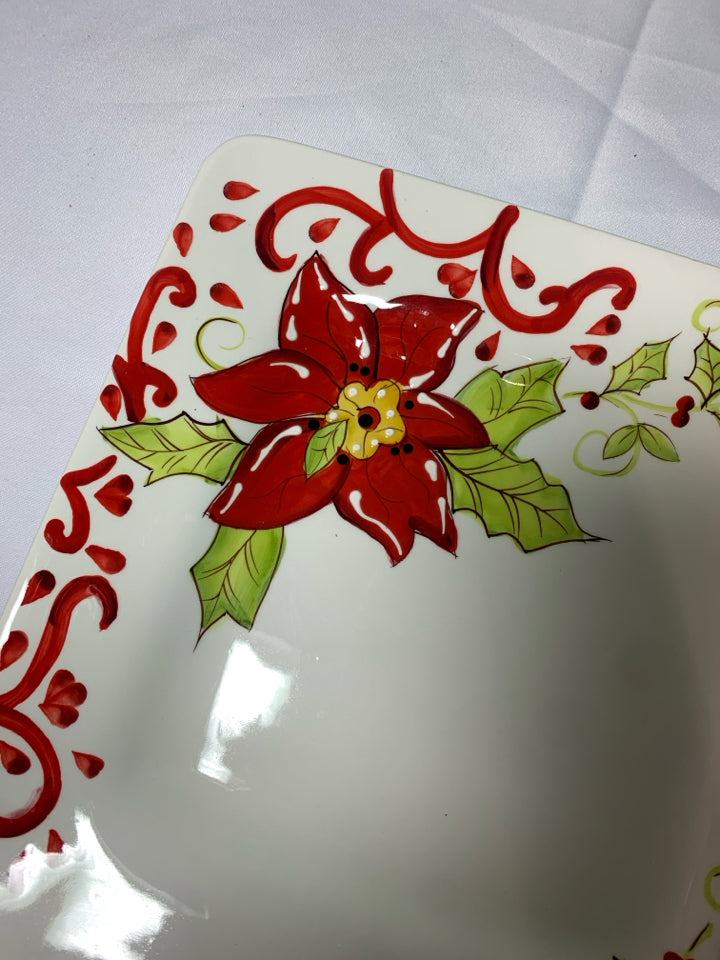 SQUARE POINSETTIA SERVER.
