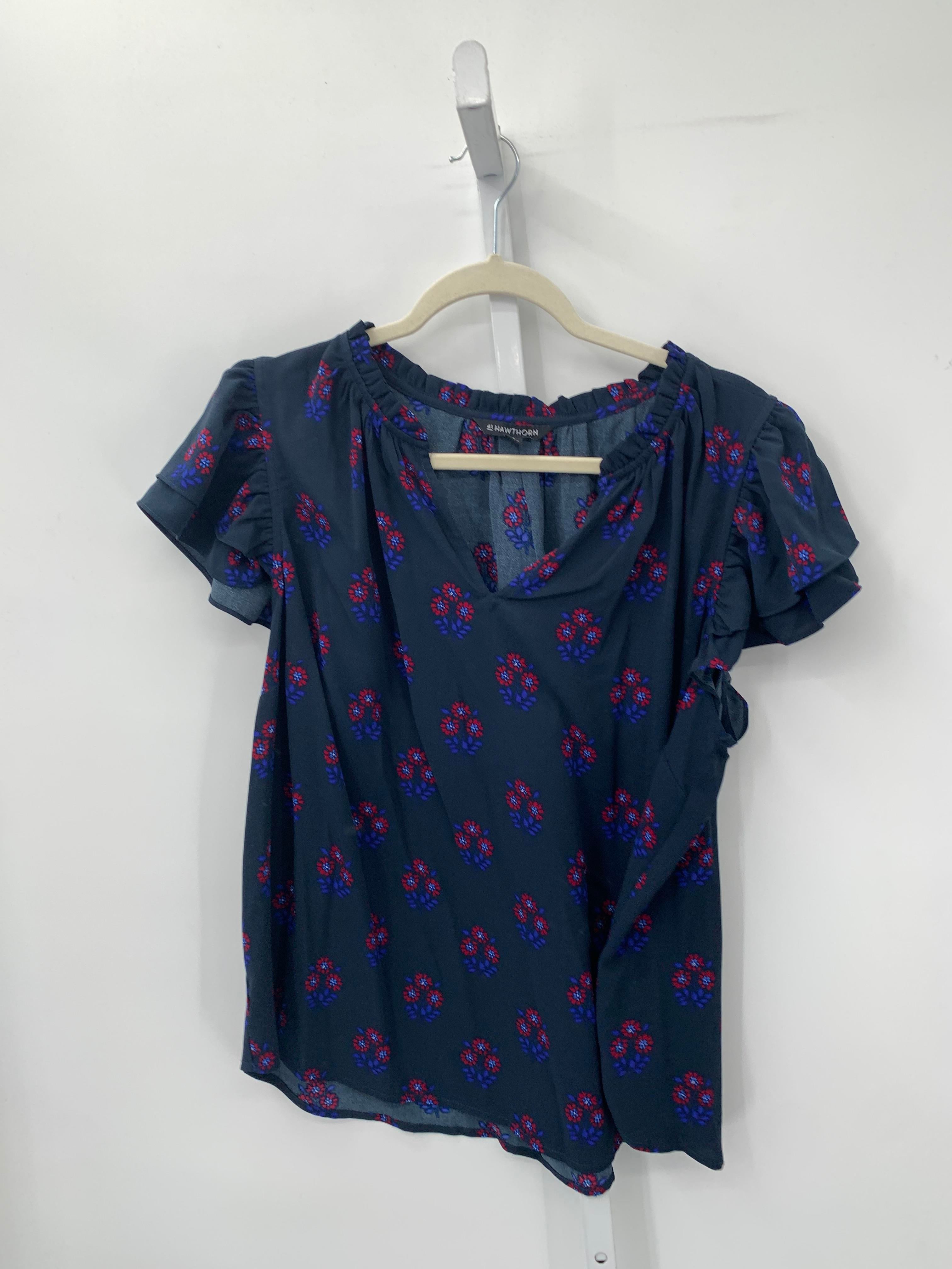 41 Hawthorn Size 1X Womens Short Sleeve Shirt