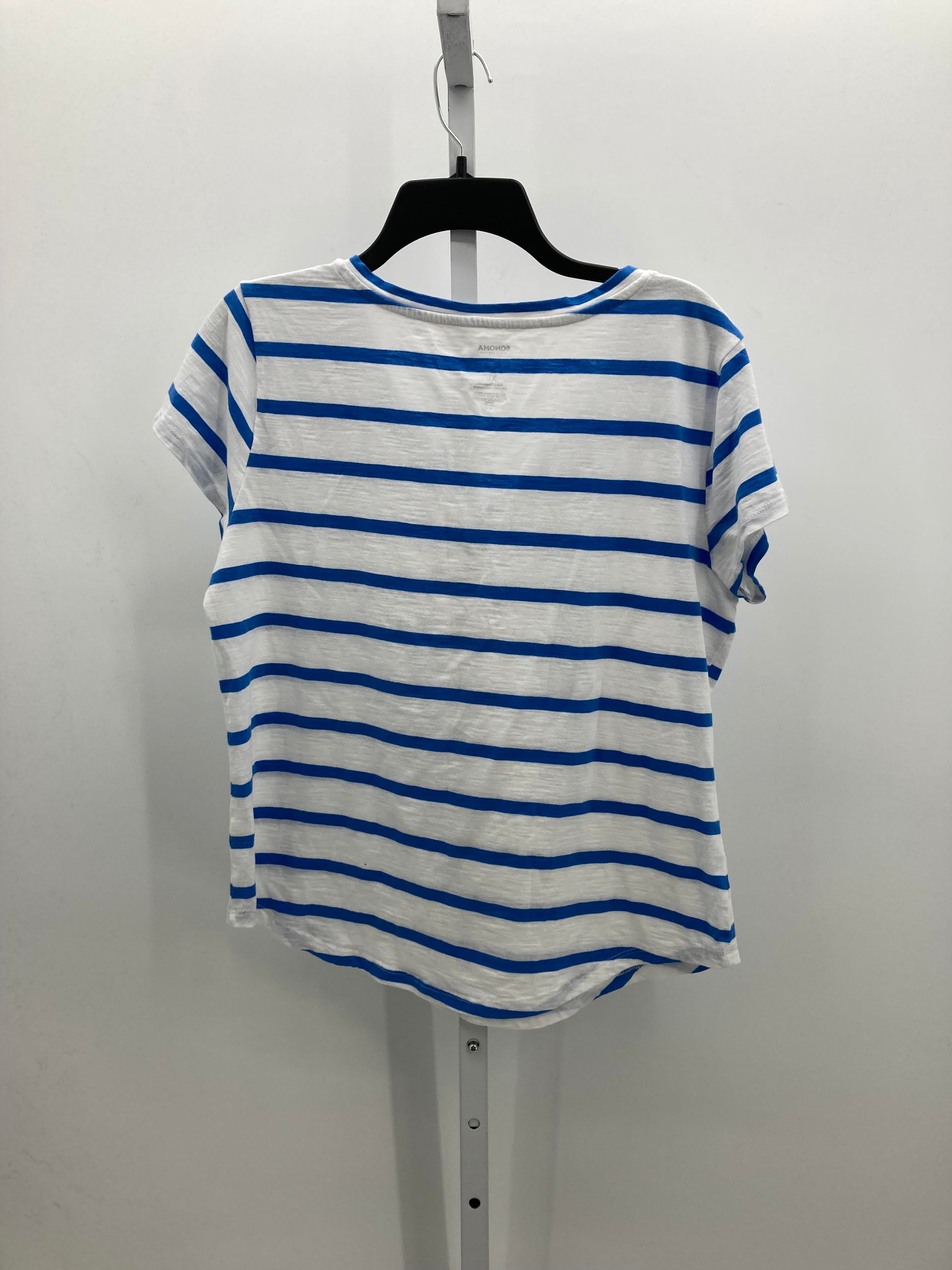Sonoma Size Extra Large Misses Short Sleeve Shirt