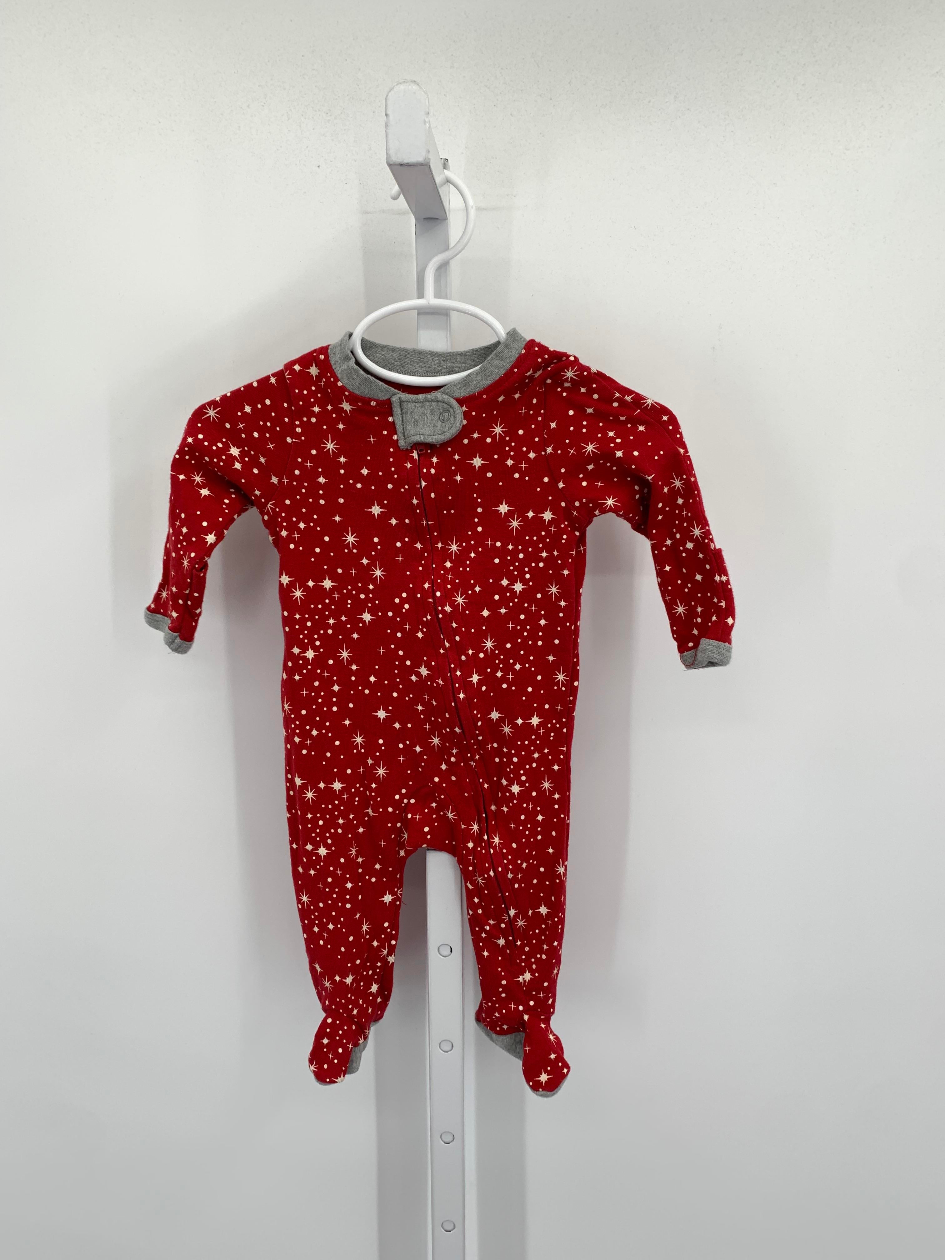 Size 0-3 months Girls Long Slv. Romper