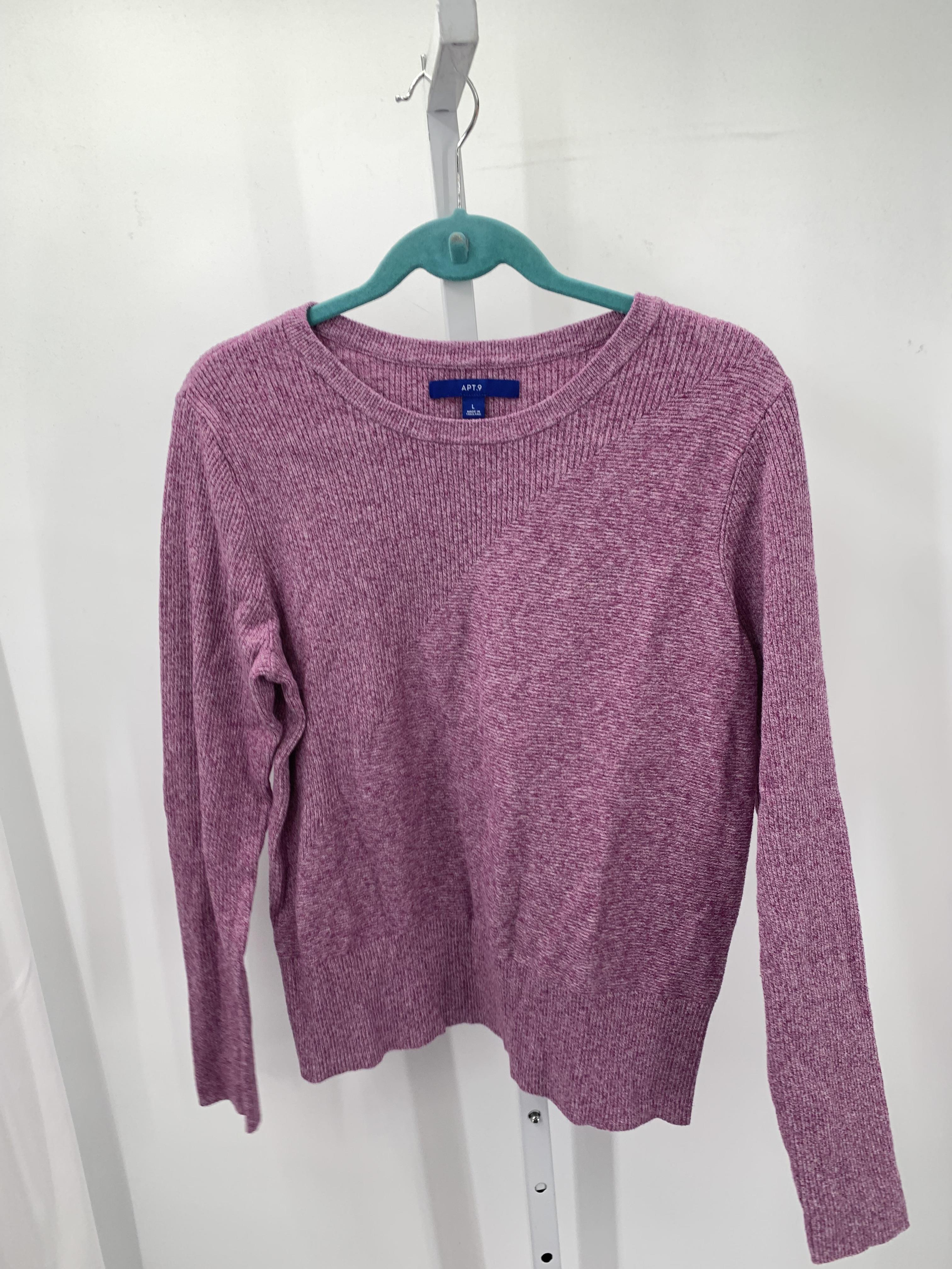 Apt. 9 Size Large Misses Long Slv Sweater