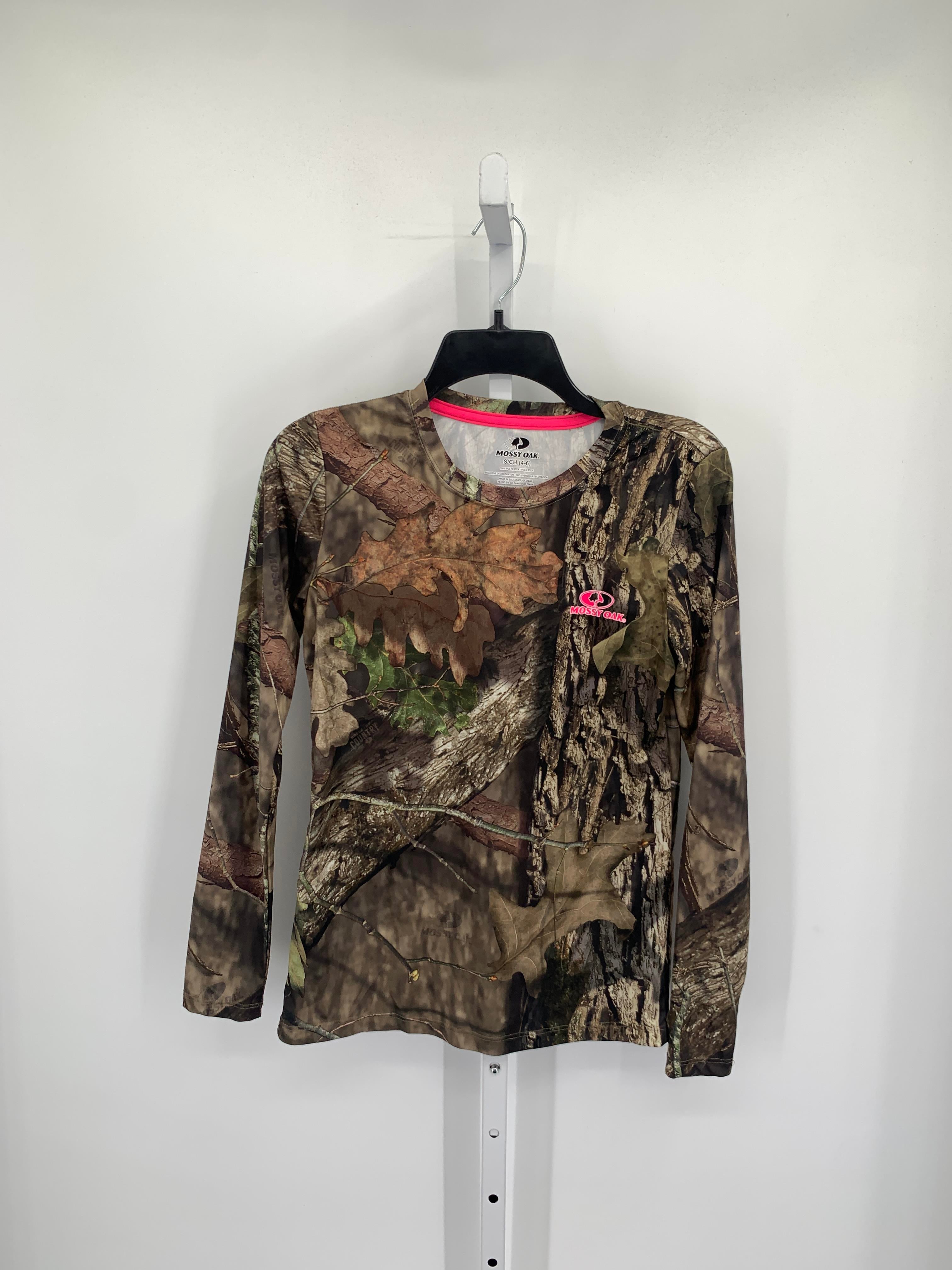 Mossy Oak Size Small Misses Long Sleeve Shirt